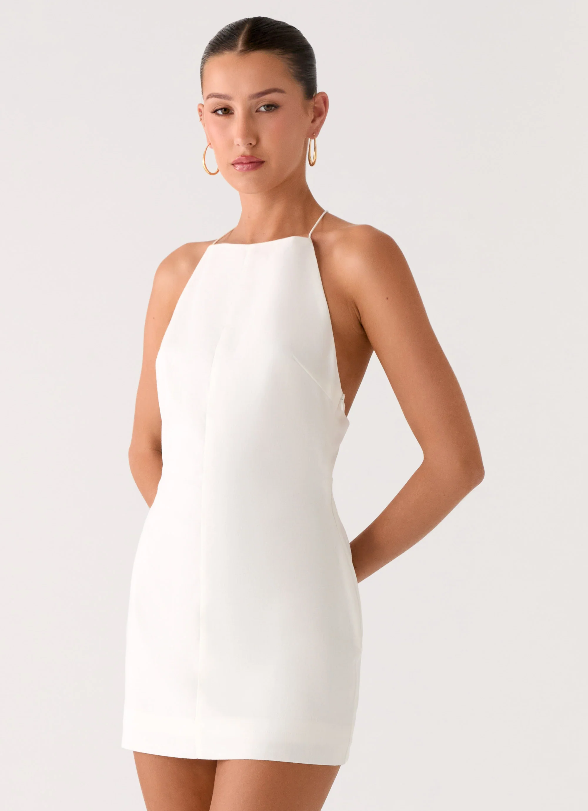 Again And Again Mini Dress - Ivory - Image 6