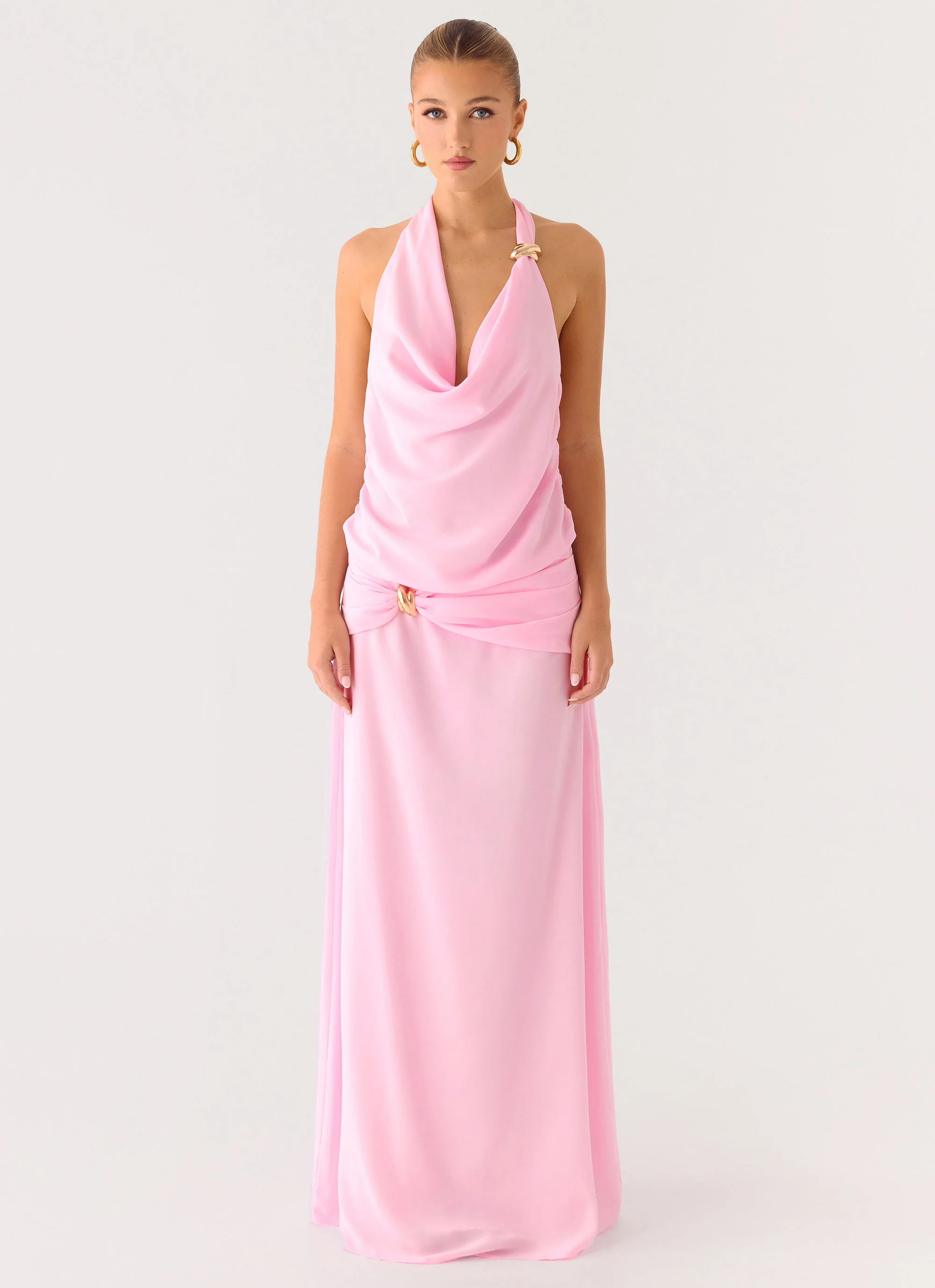 Anuhea Cowl Top - Pink - Image 4