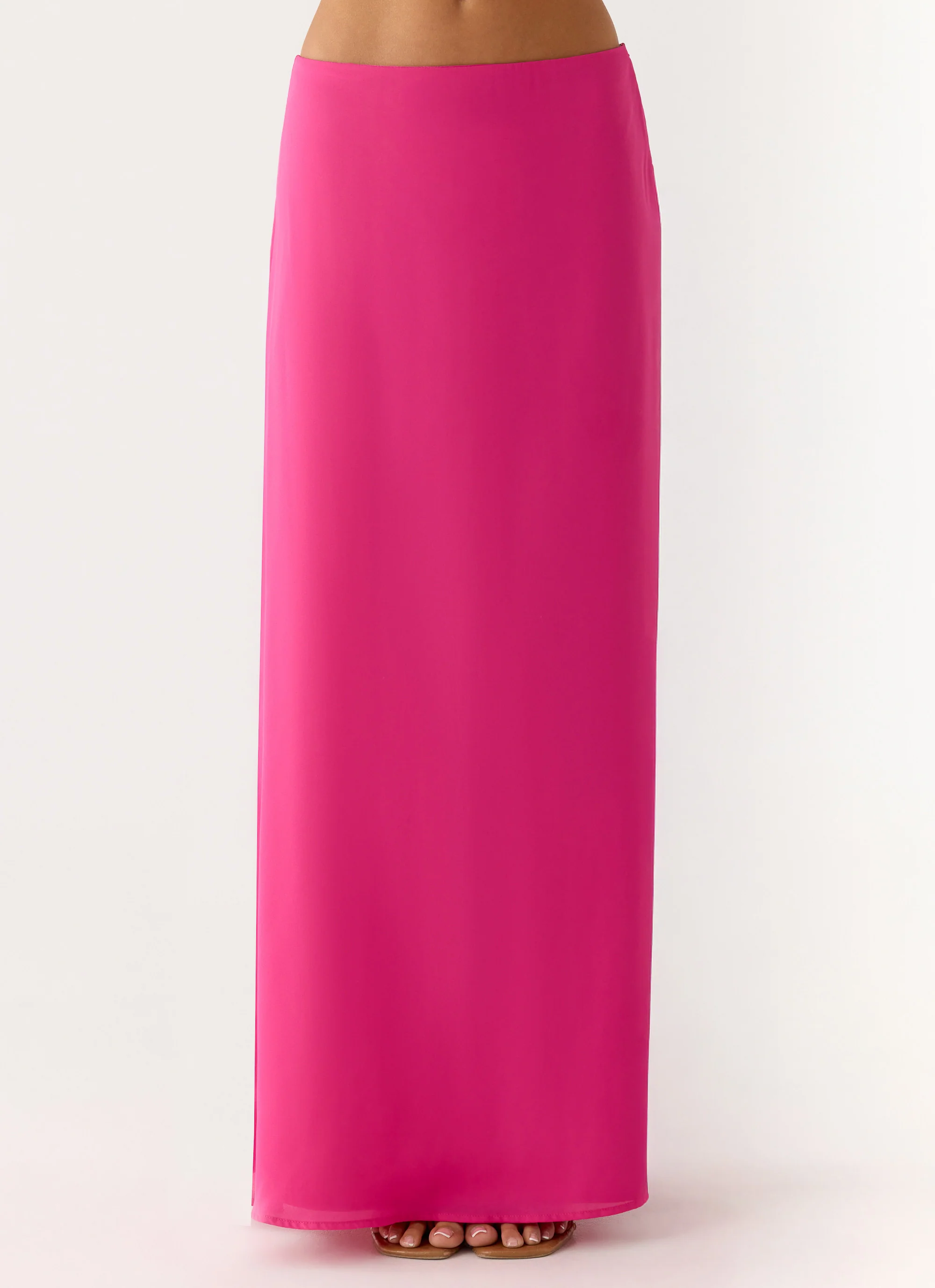 Ashlea Maxi Skirt - Fuchsia - Image 2