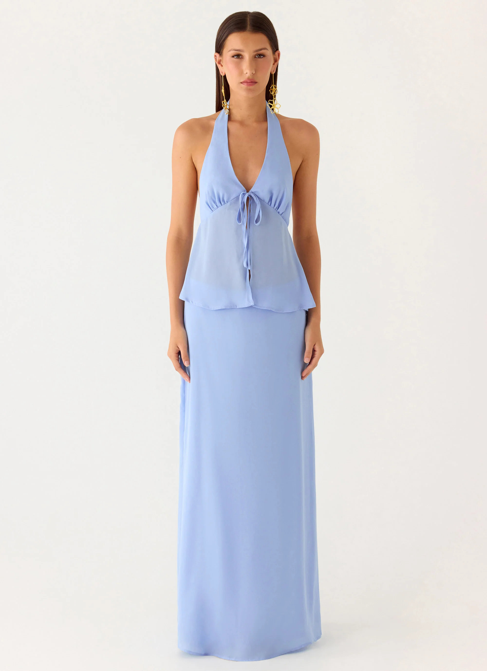 Ashlea Maxi Skirt - Periwinkle - Image 6