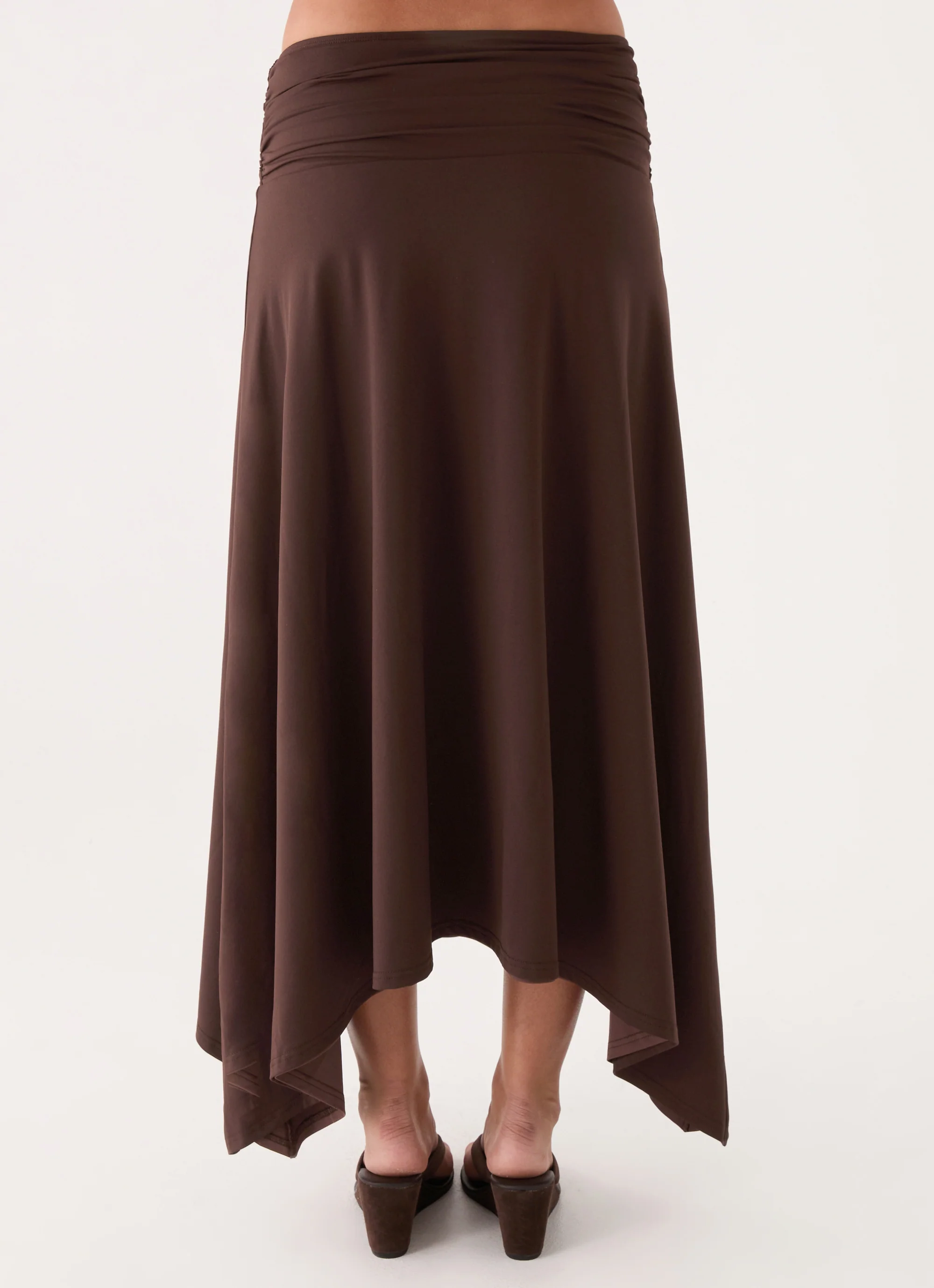 Automatic Midi Skirt - Rose Taupe - Image 8