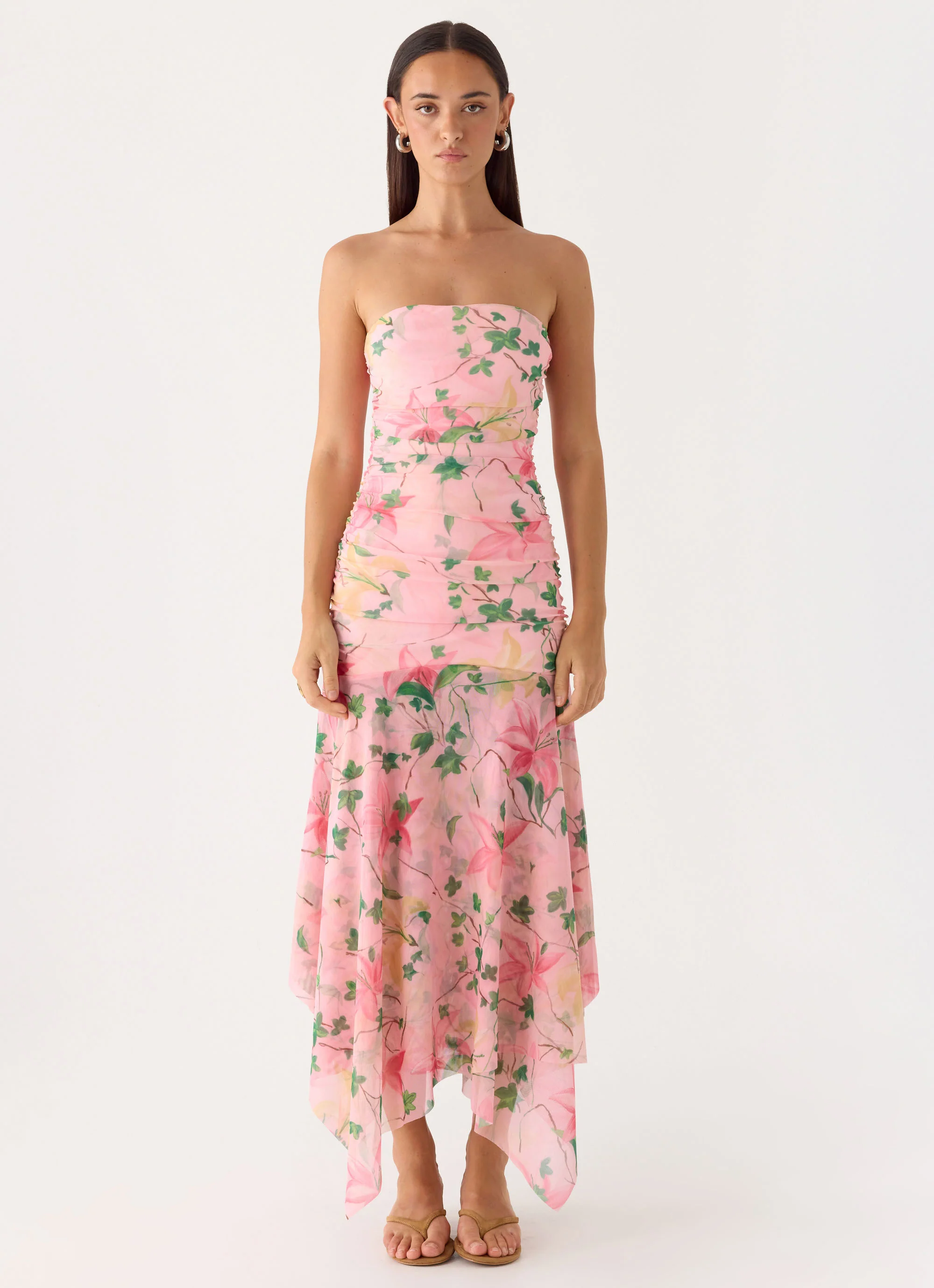 Bingle Midi Dress - Blooming Spring