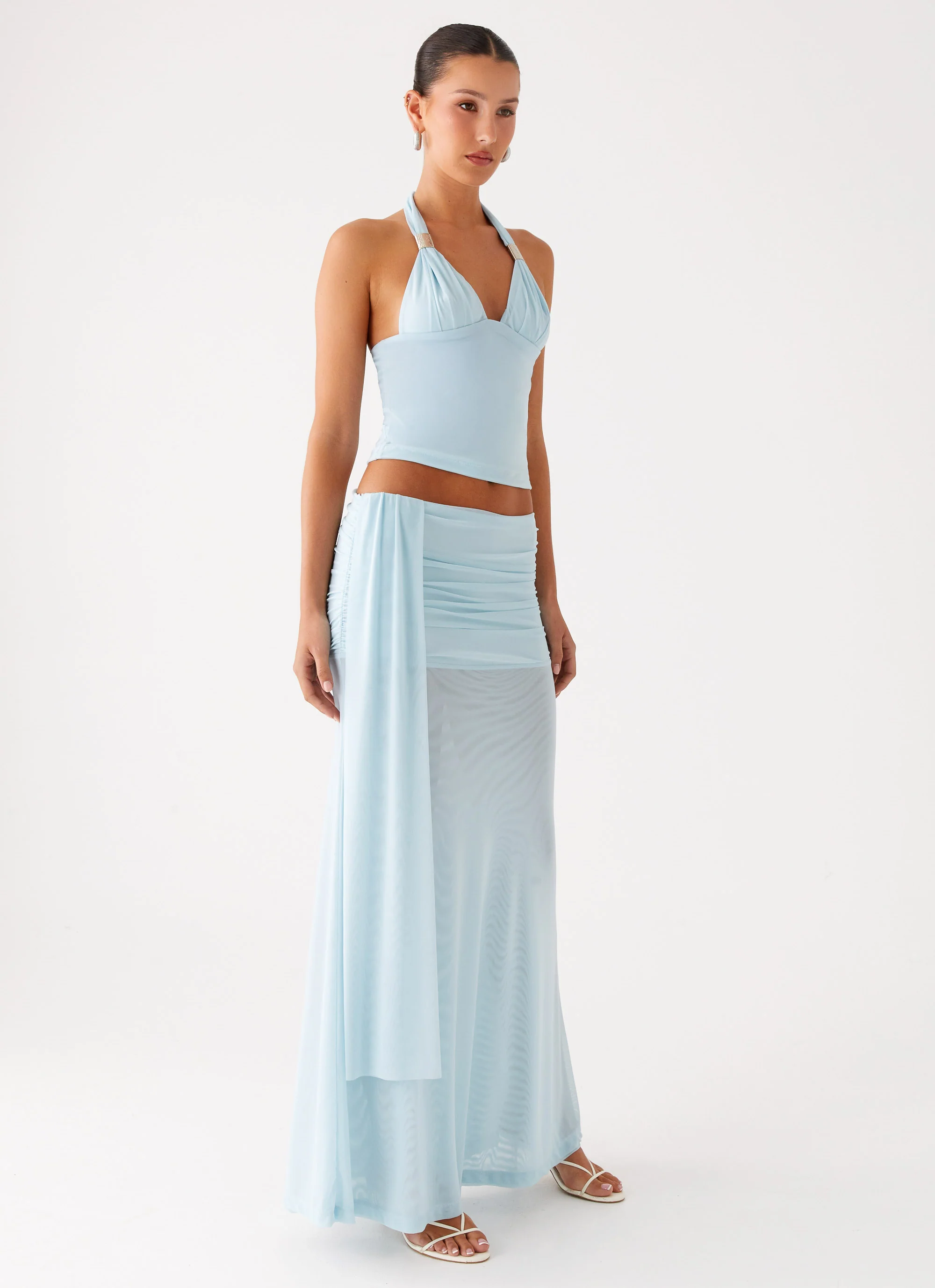 Blaze Maxi Skirt - Blue - Image 6