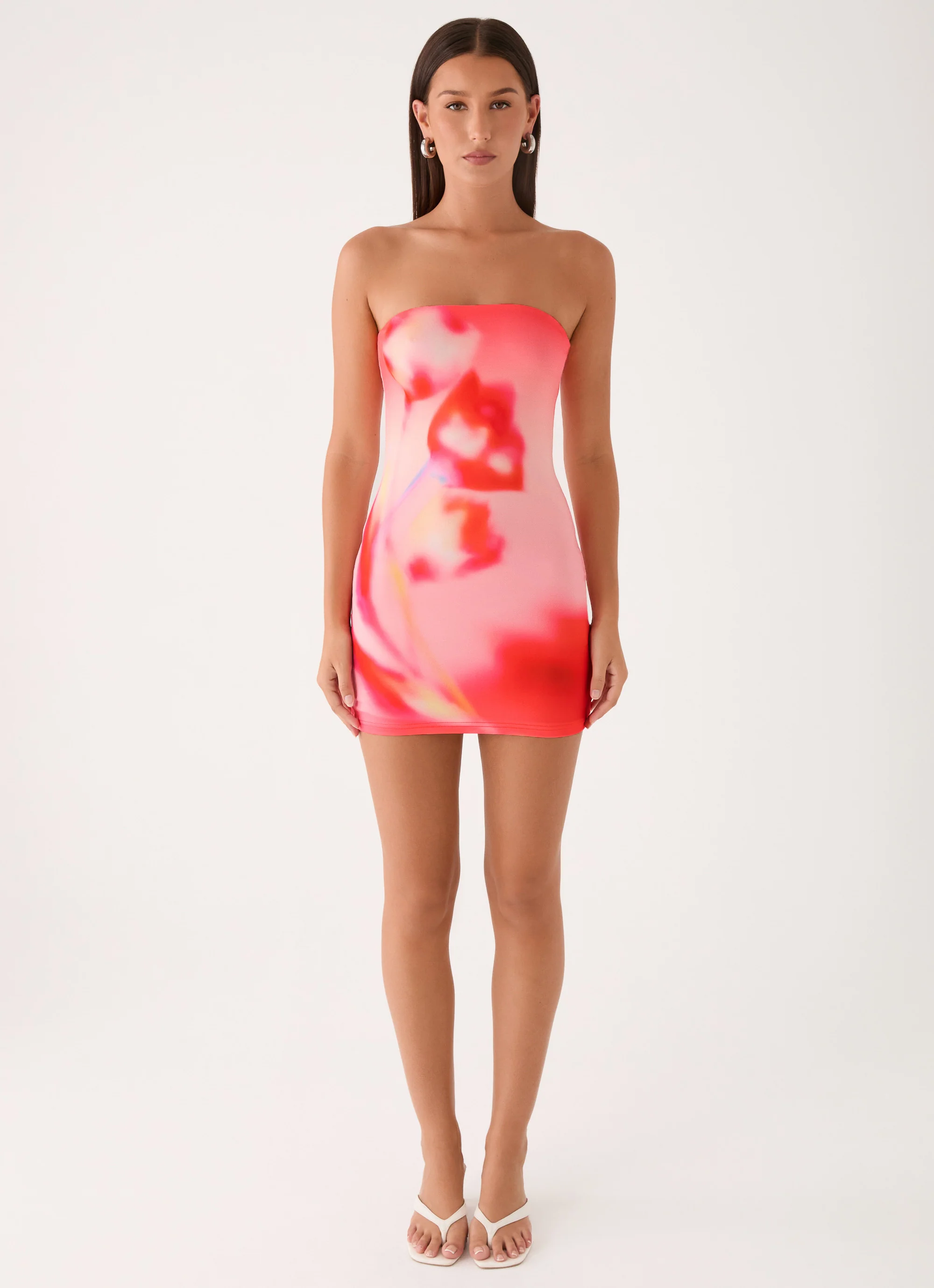 Callistae Mini Dress - Sunburnt Petal - Image 6