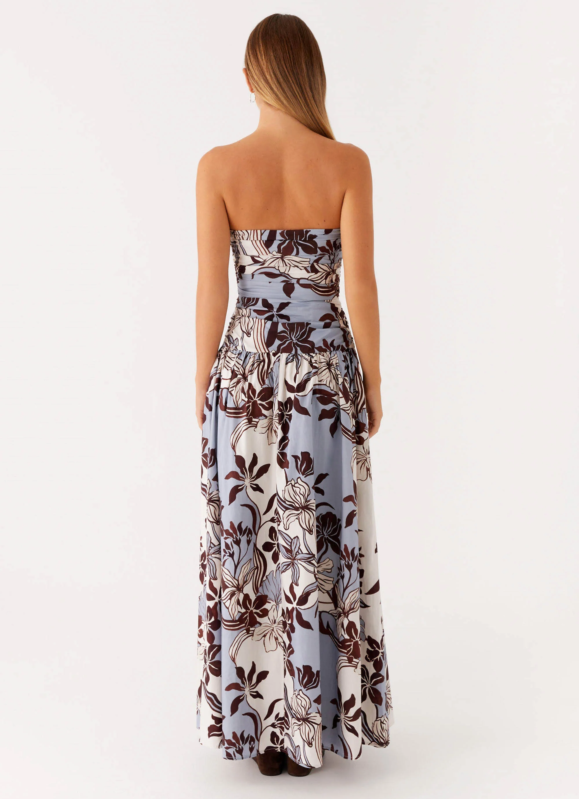 Carmel Maxi Dress - Bluewood Blossom - Image 3
