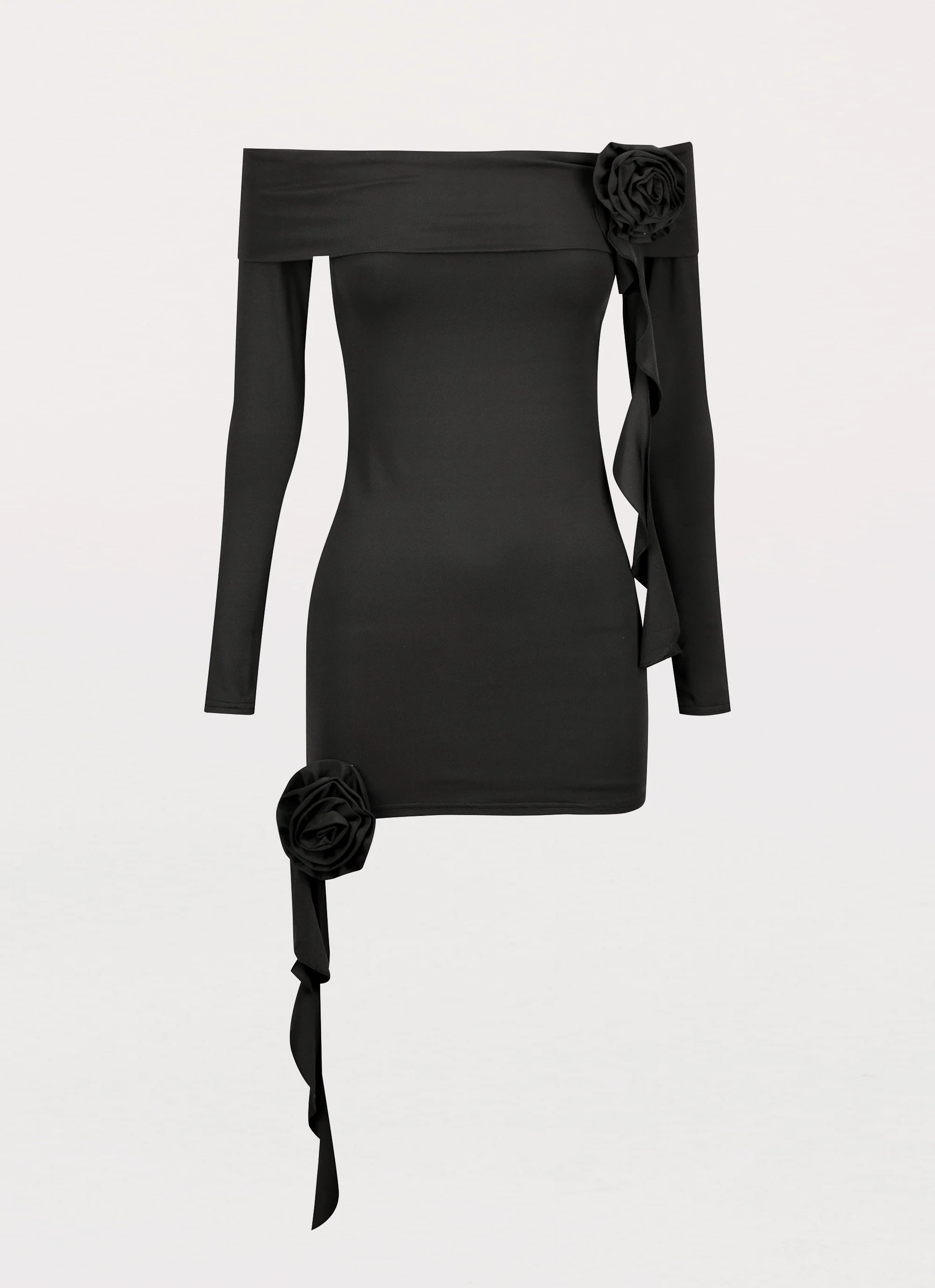 Cecilia Rose Mini Dress - Black - Image 3