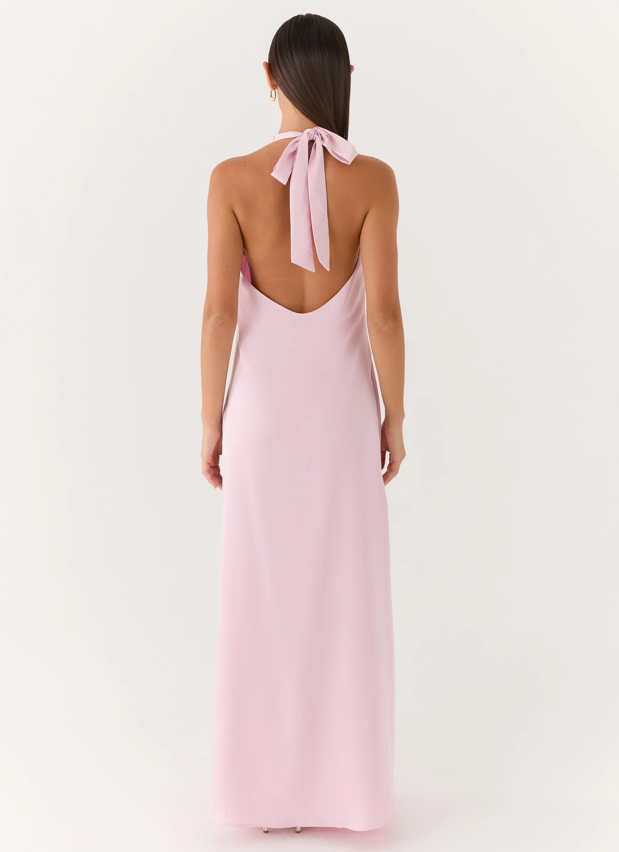 Chellie Wrap Maxi Dress - Pink - Image 3