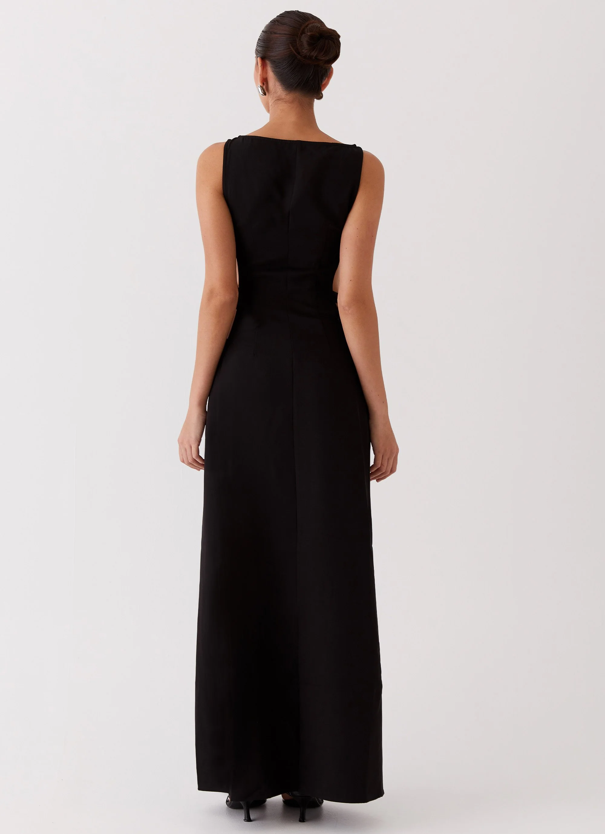 Cherish You Buckle Maxi Dress - Shadow - Image 4