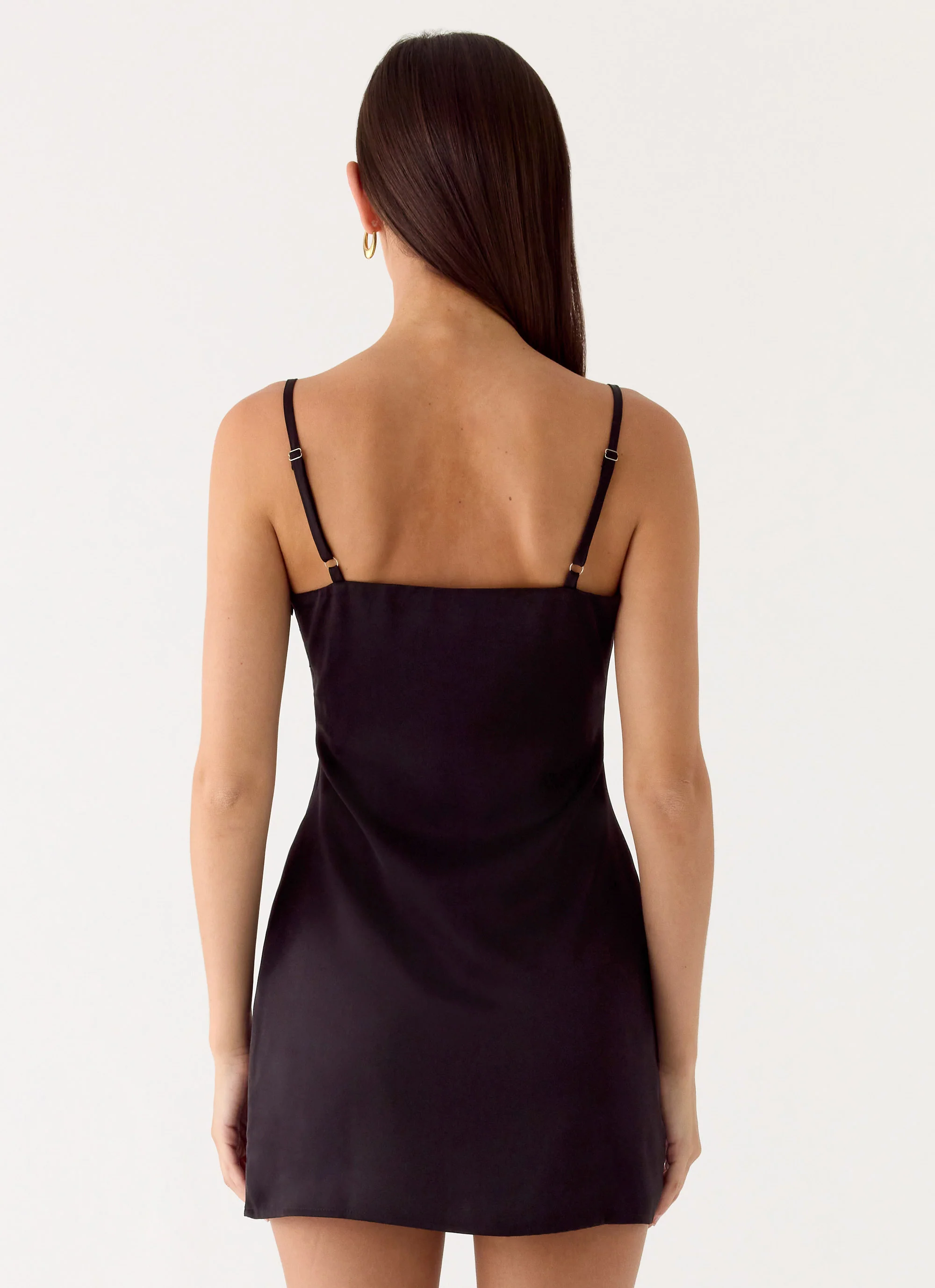 Clementine Mini Dress - Black - Image 3
