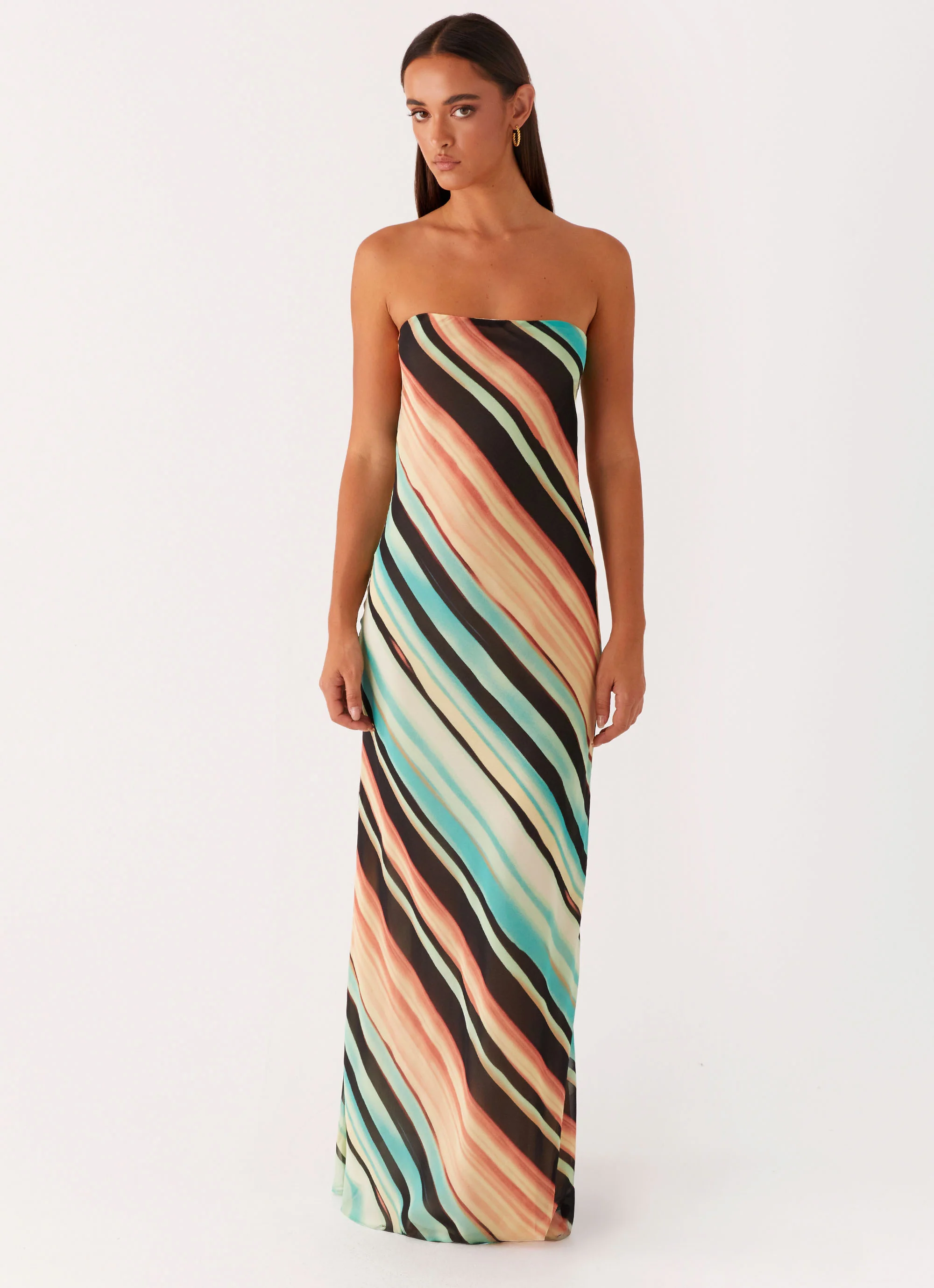 Como Maxi Dress - Stripe - Image 5