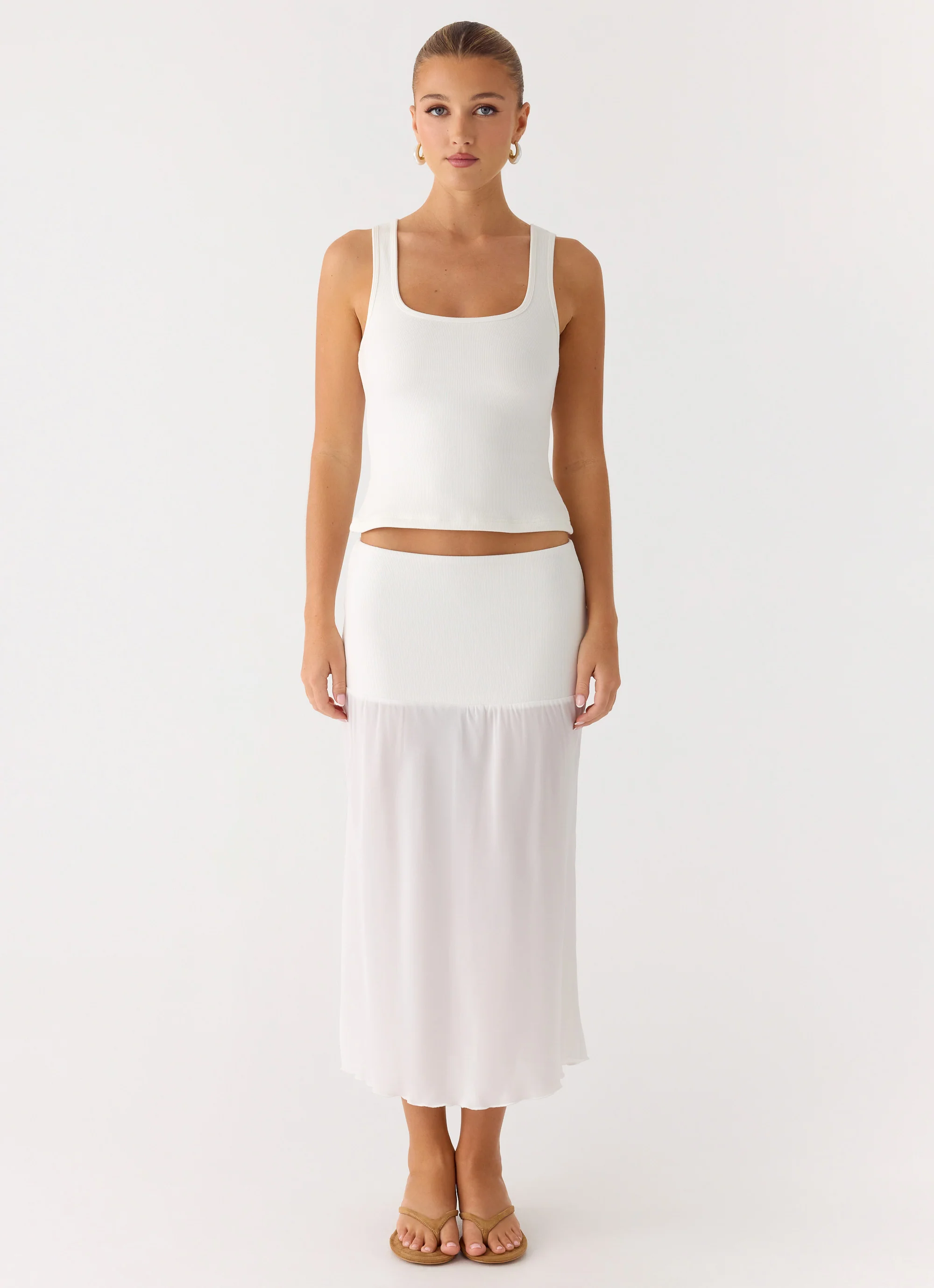 Connect My Heart Top - White - Image 2