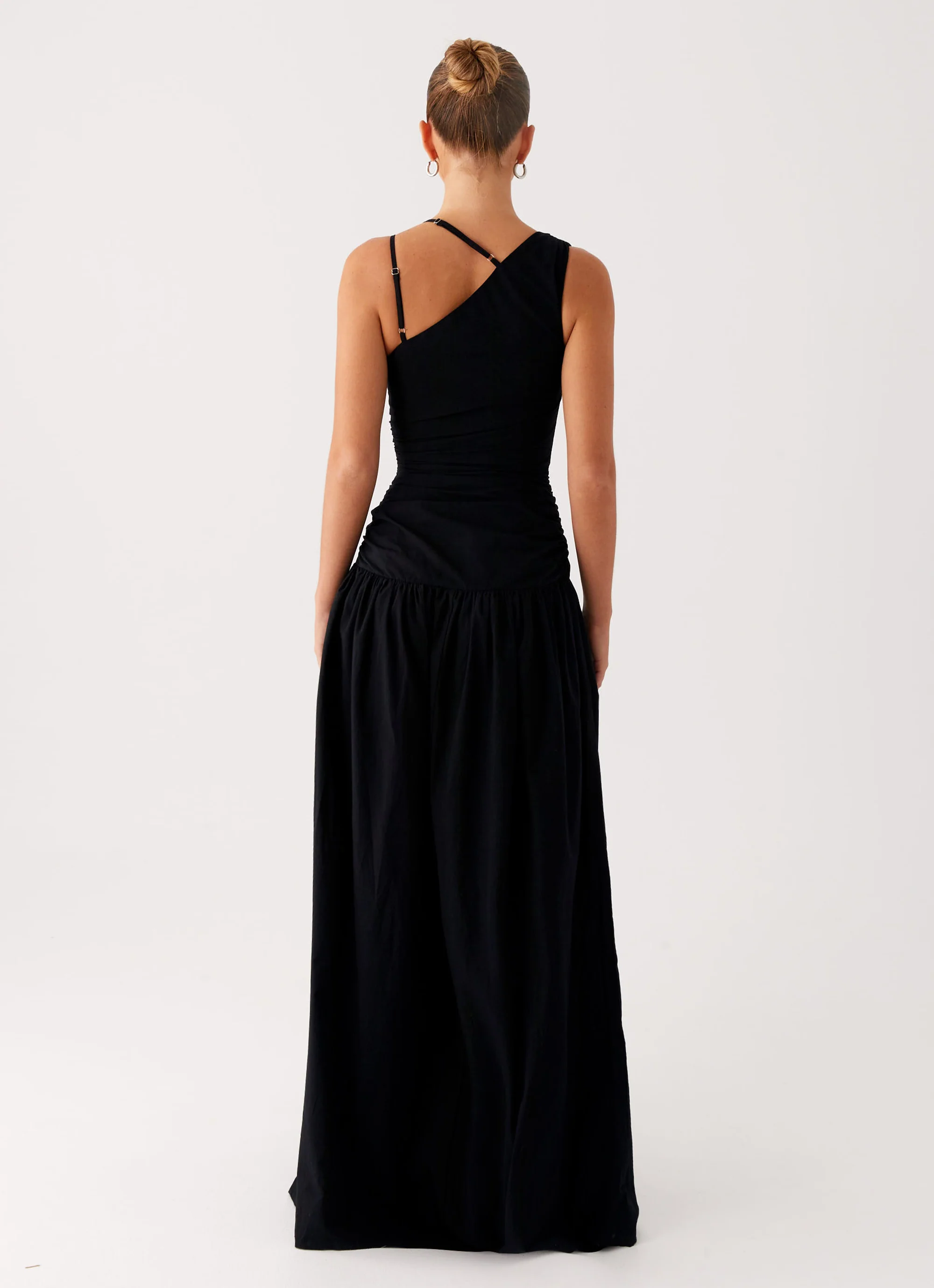 Cortez Maxi Dress - Black - Image 4