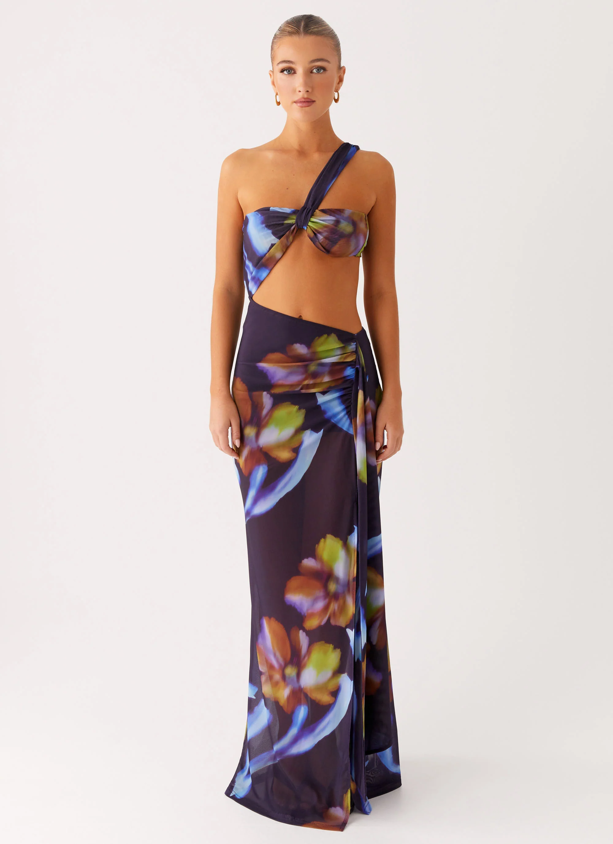 Costa Rica Maxi Dress - Dark Floral - Image 2