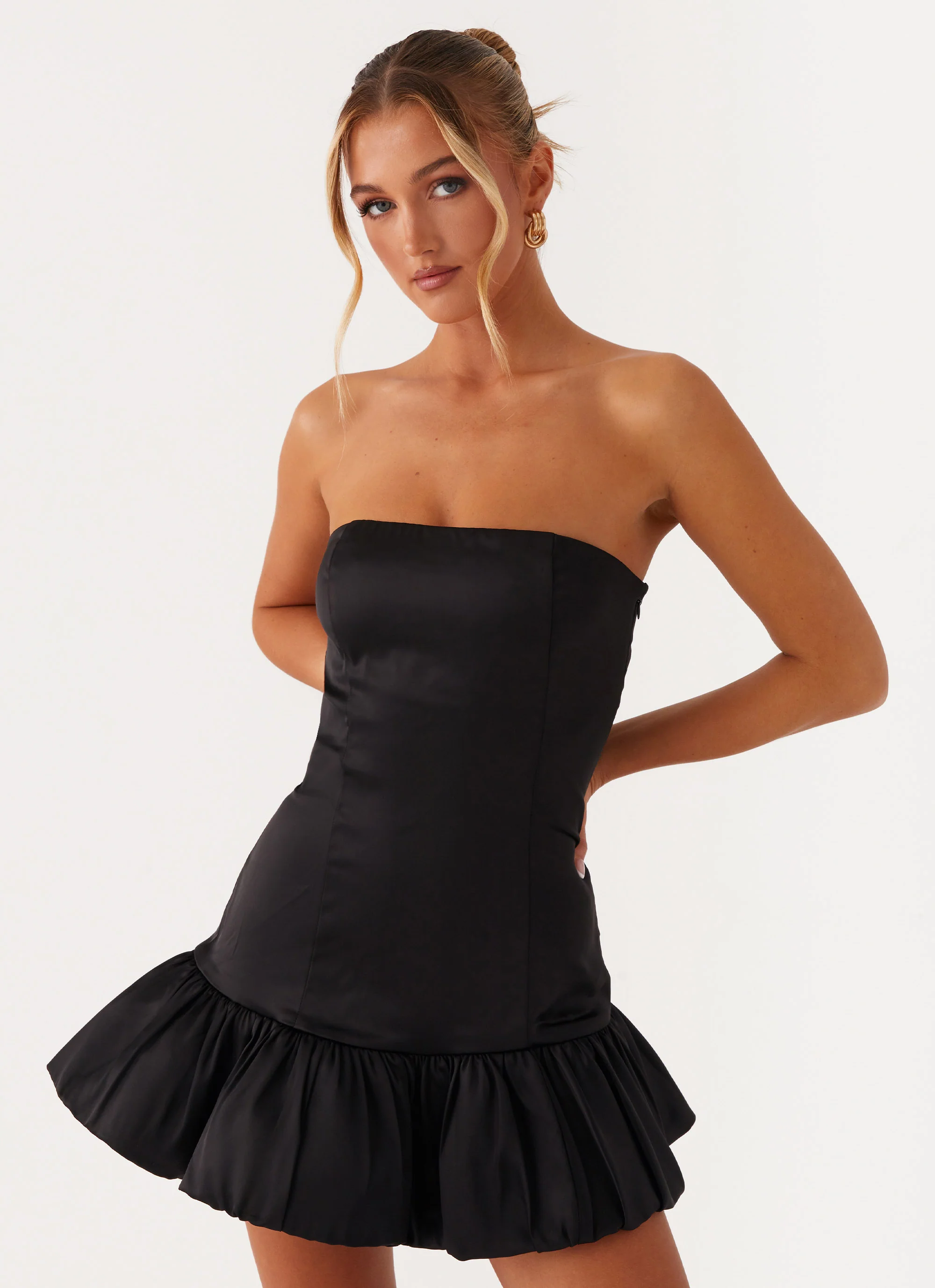 Dancing Queen Mini Dress - Black - Image 5