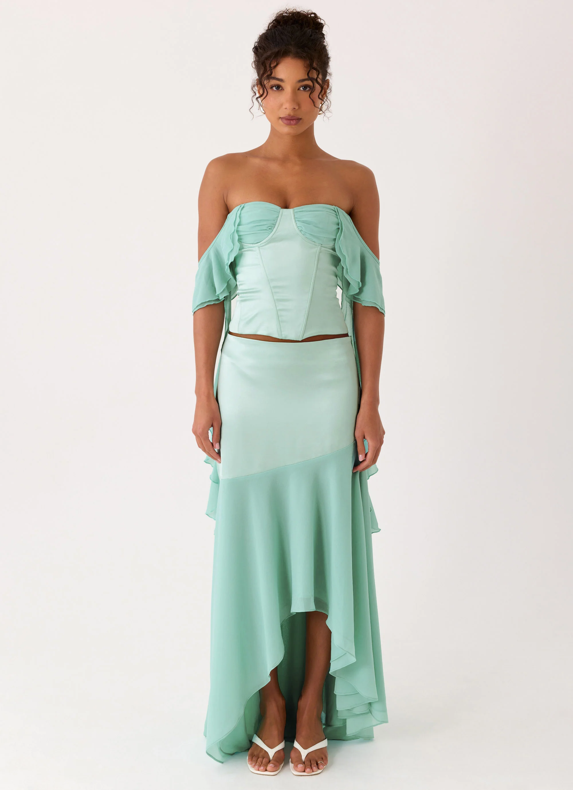 Deenesa Corset Top - Mint - Image 7