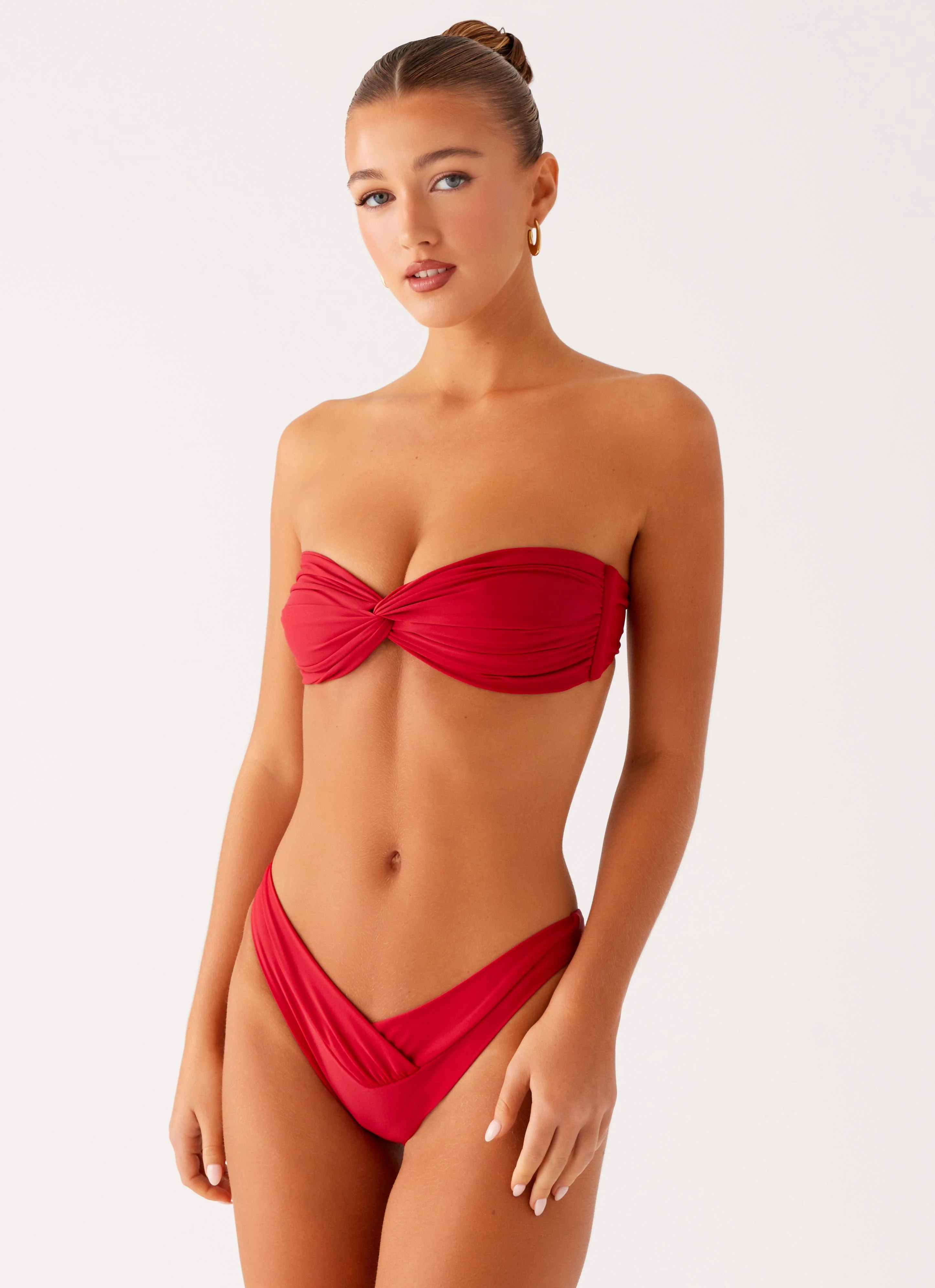 Delta Bikini Bottoms - Deep Red - Image 6