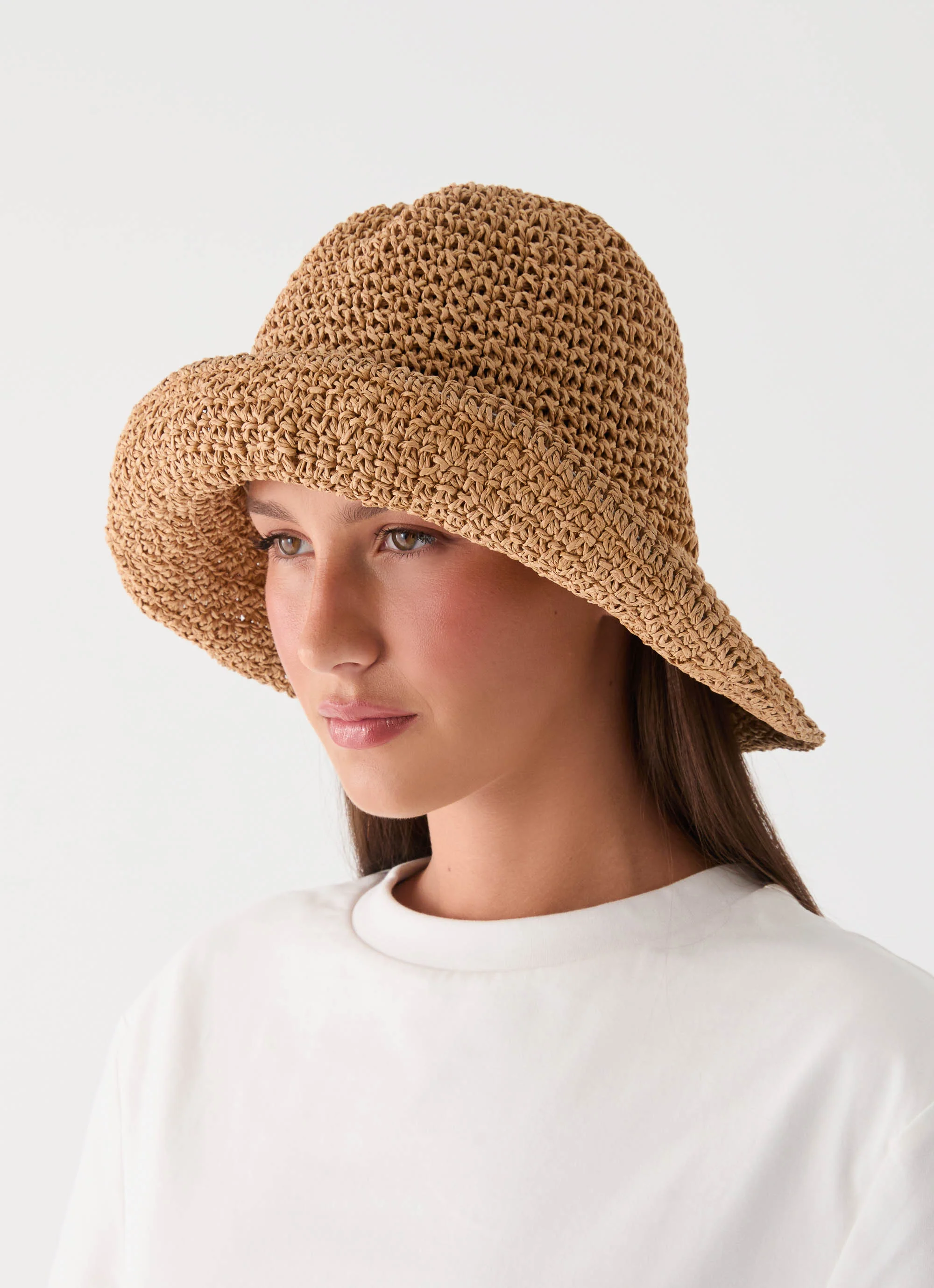 Dusk Flame Hat - Straw - Image 3