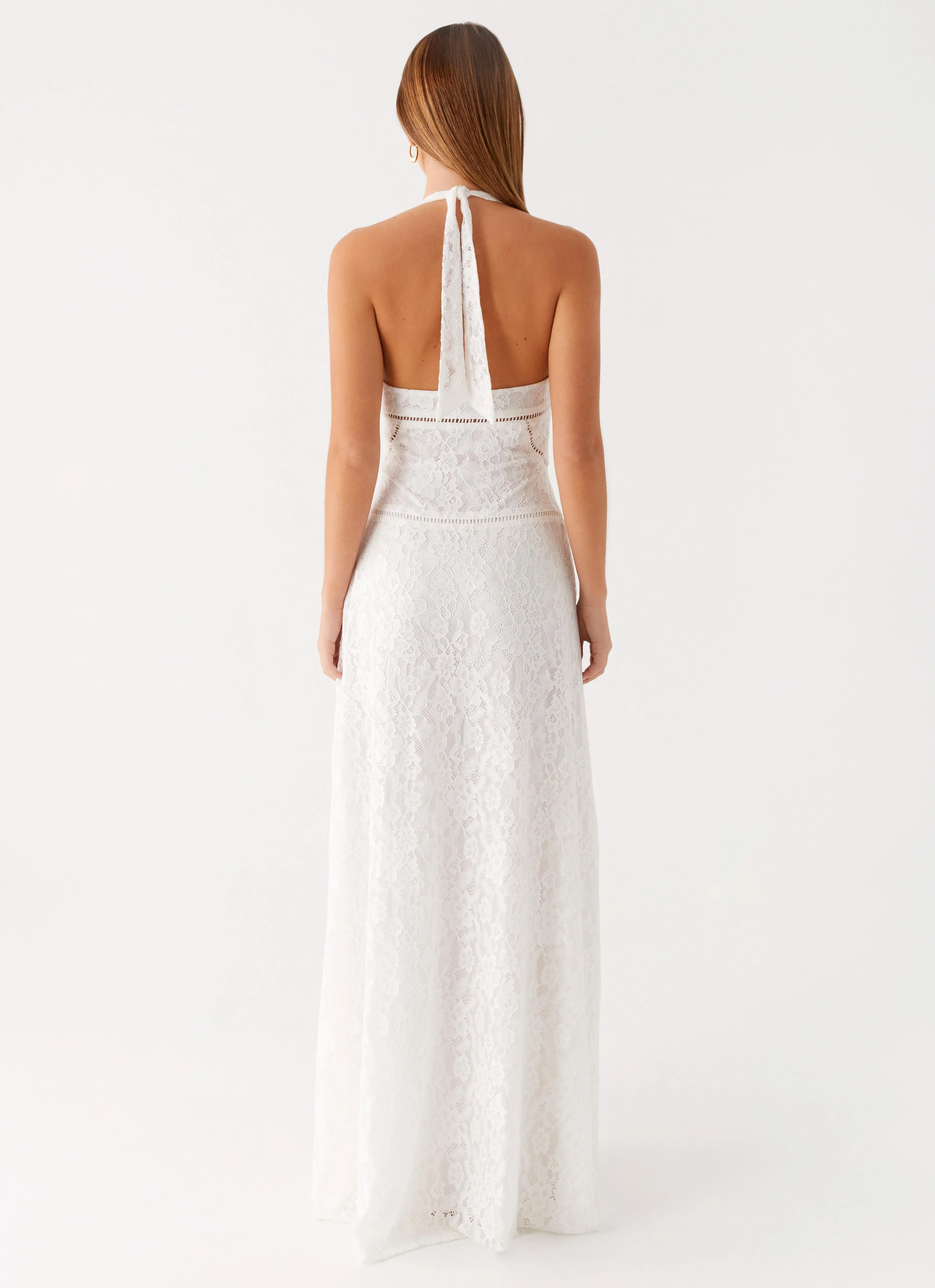 Ember Valley Cotton Maxi Dress - Ivory - Image 3