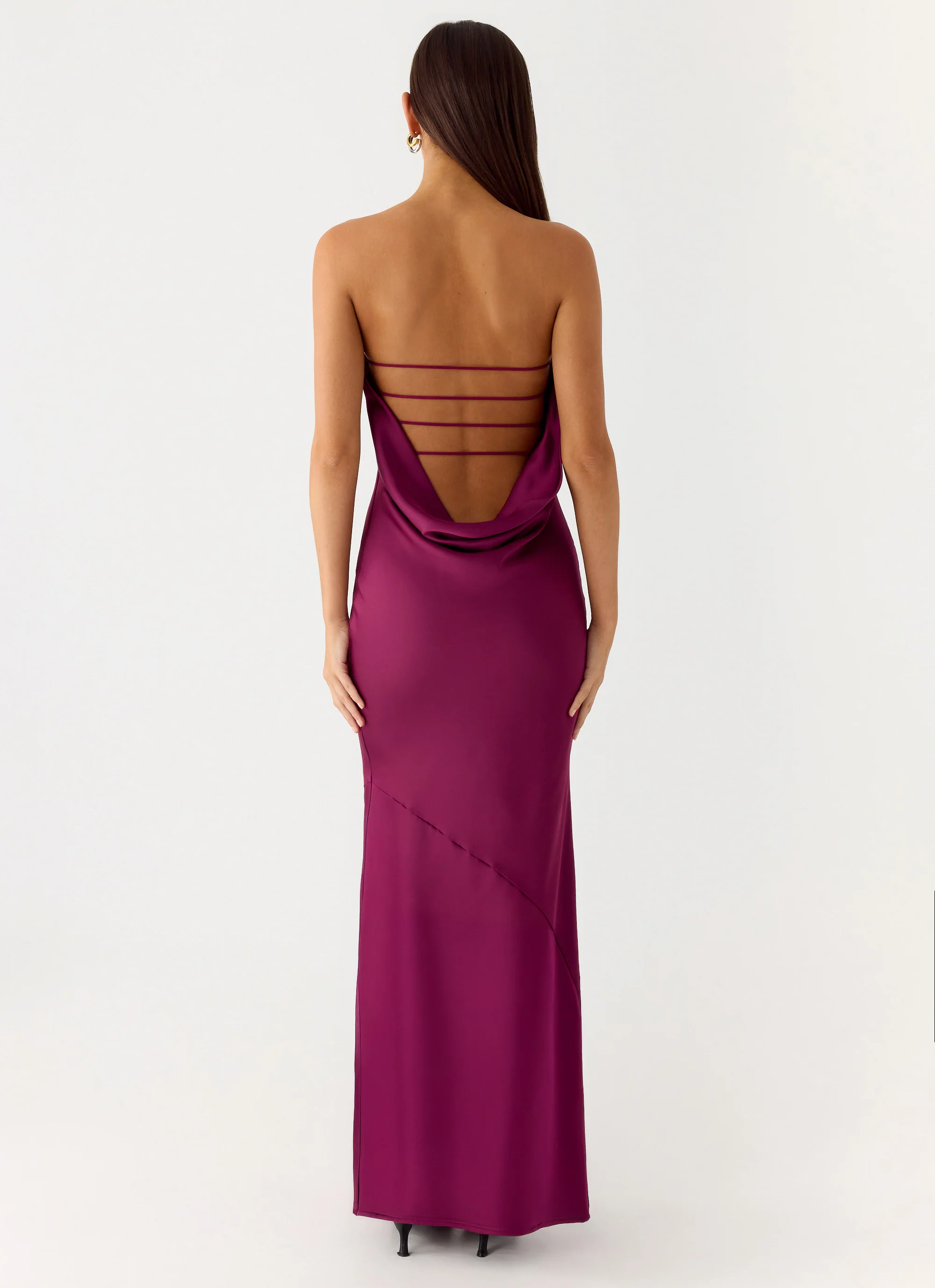 Endless Nights Maxi Dress - Plum - Image 5