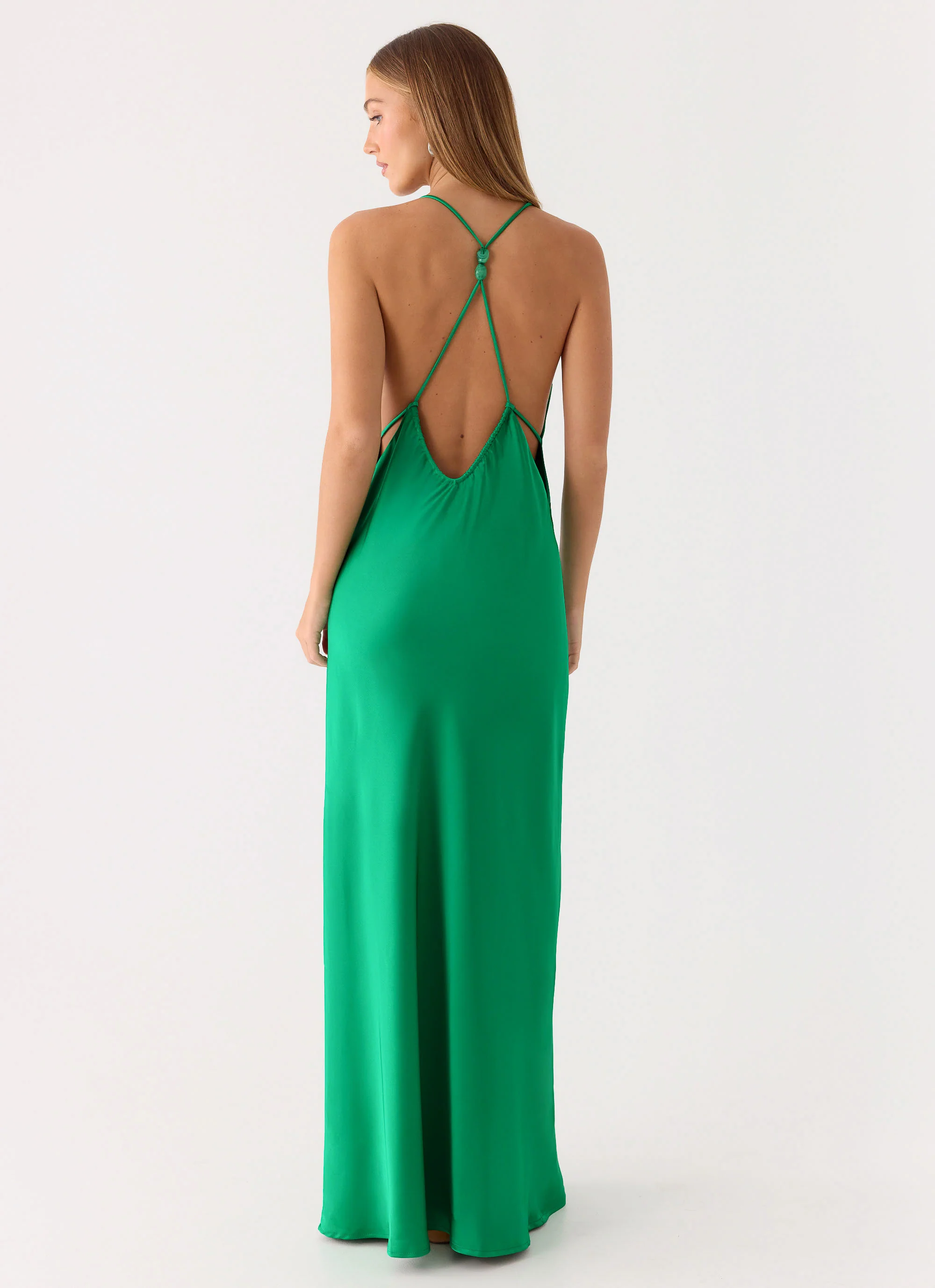 Esmeray Maxi Dress - Emerald Green - Image 4