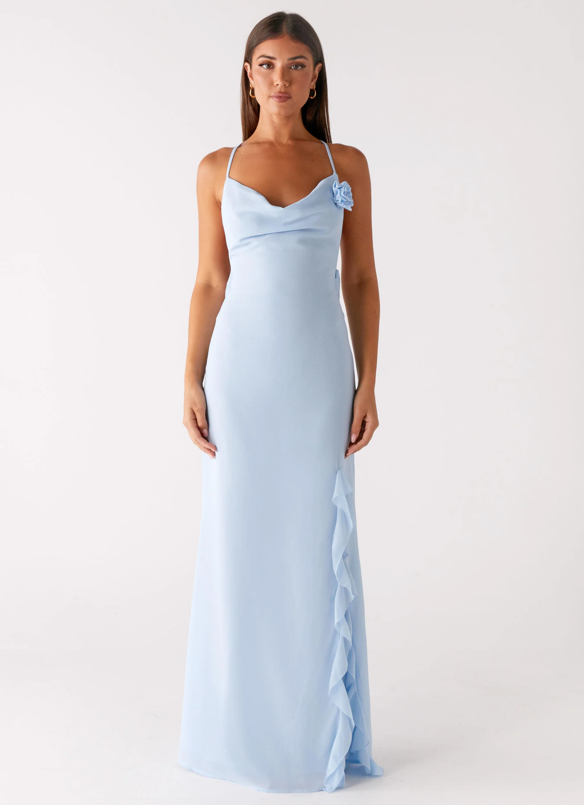 First Class Maxi Dress - Blue - Image 4
