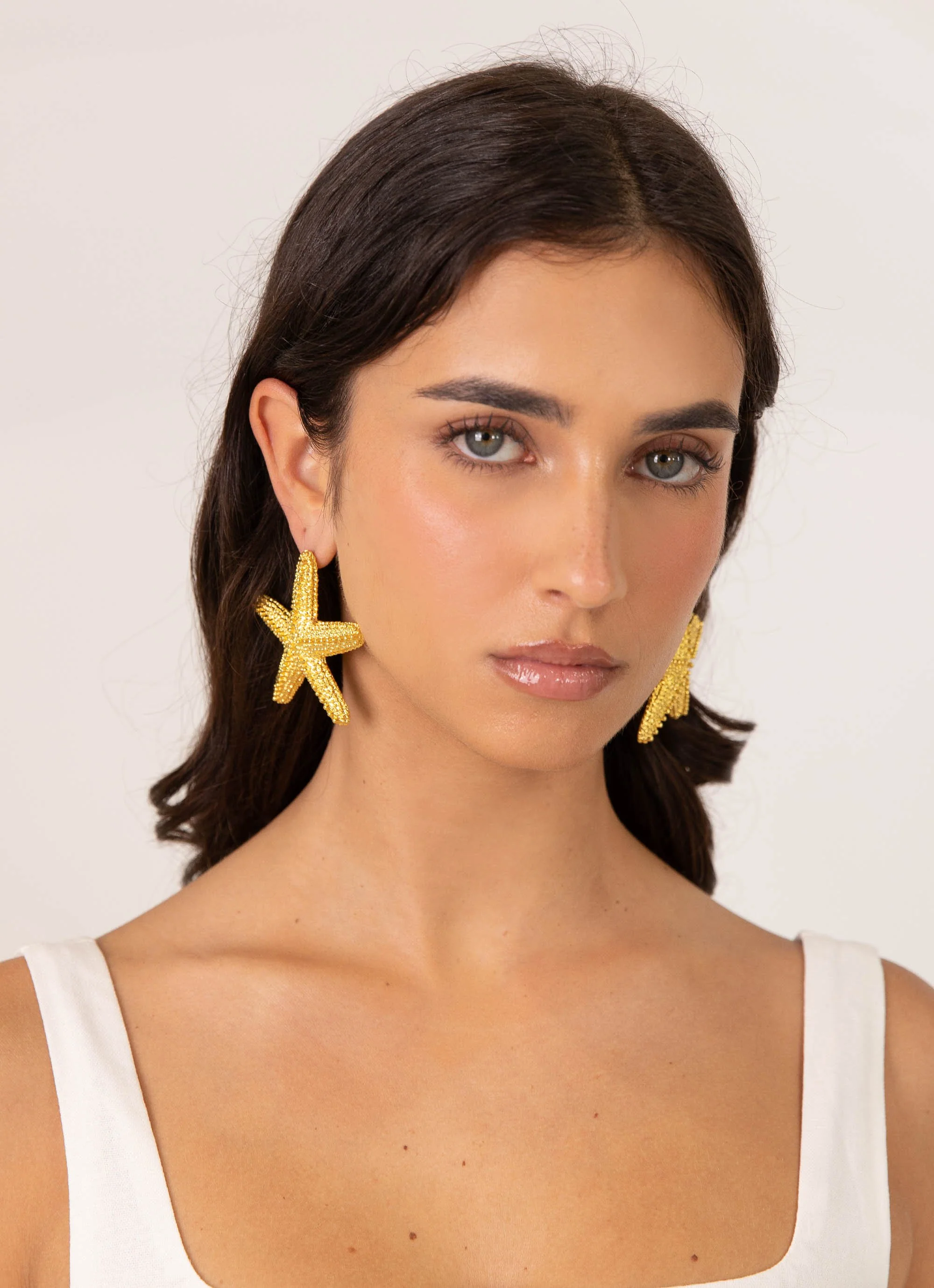 Geneve Starfish Earring - Gold - Image 3