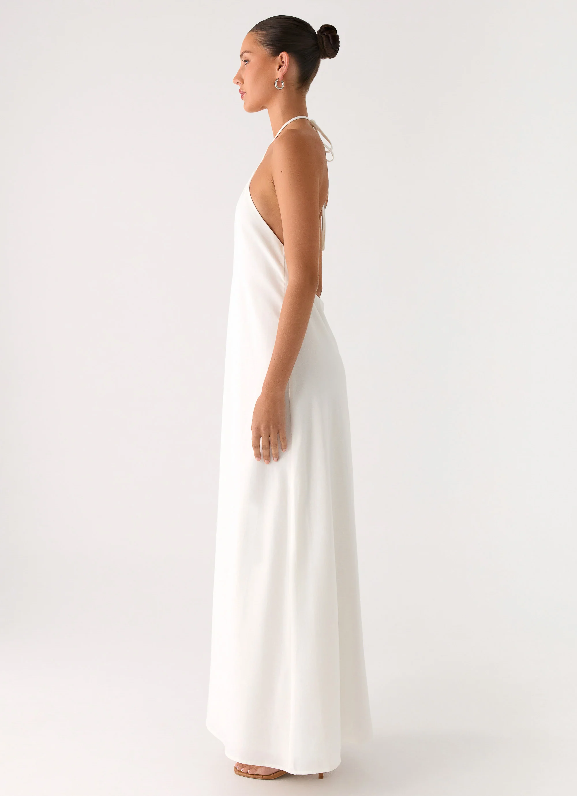 Helden Maxi Dress - White - Image 2