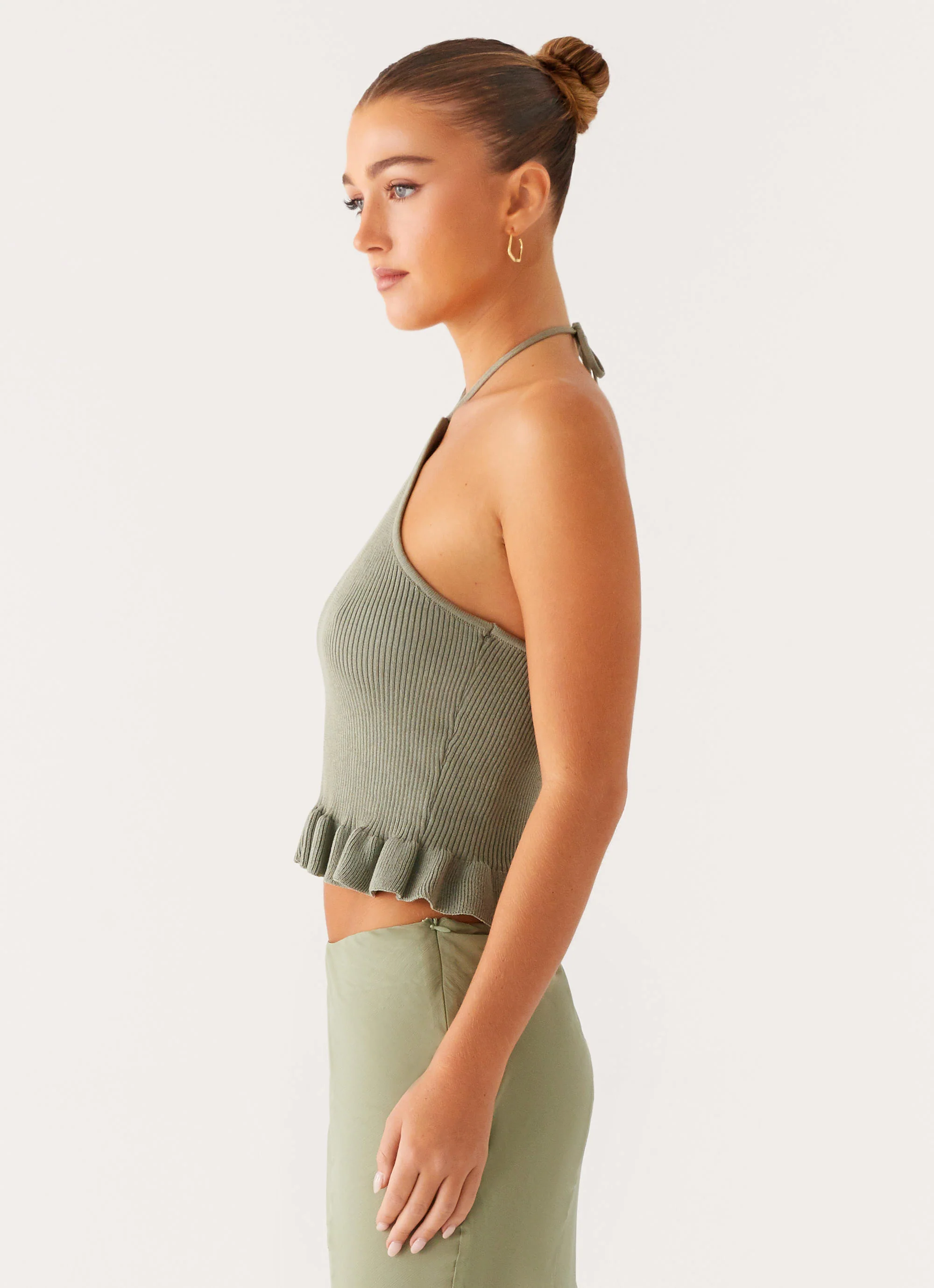 Idola Knit Top - Sage - Image 5