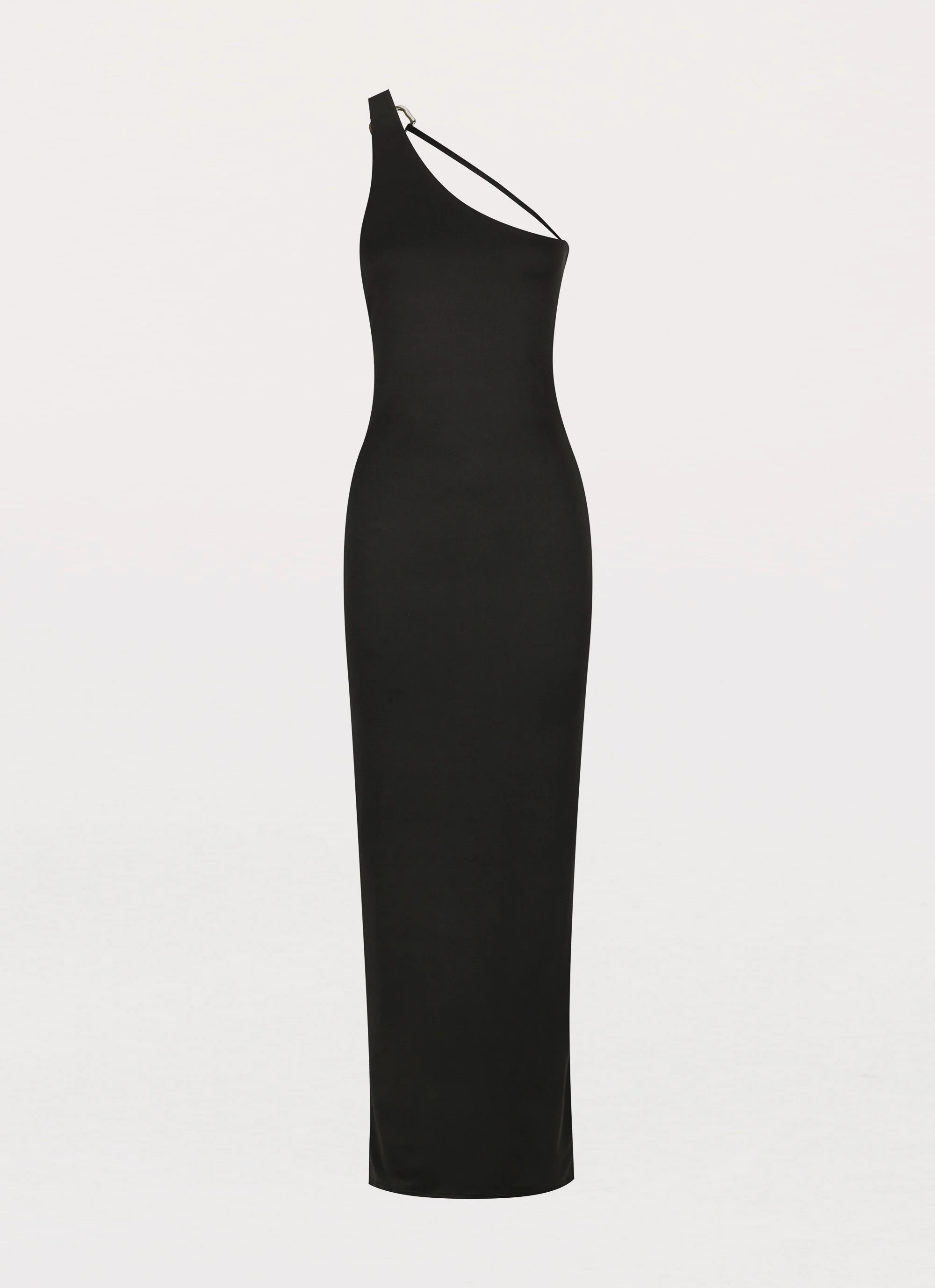 Iris Backless Maxi Dress - Black - Image 3