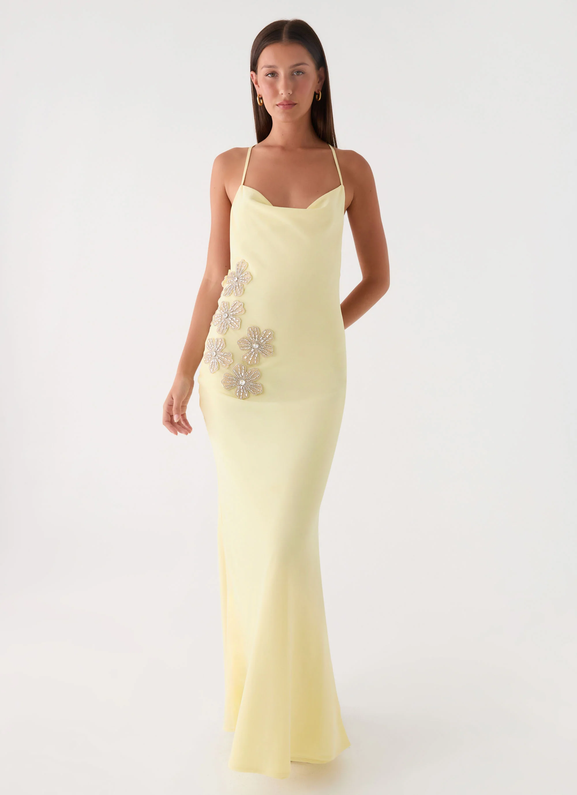 Joella Maxi Dress - Yellow