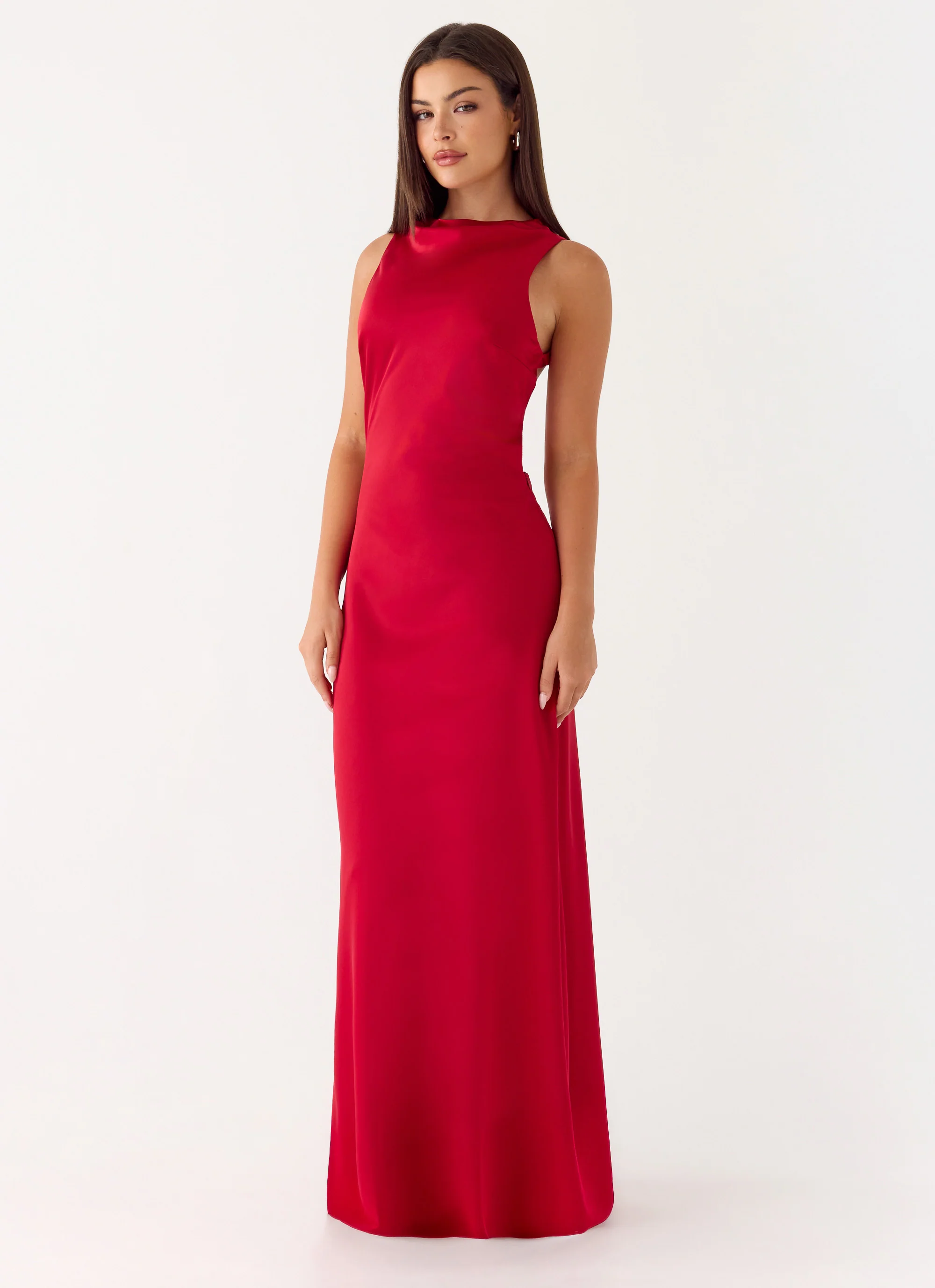 Kaiden Maxi Dress - Red - Image 8