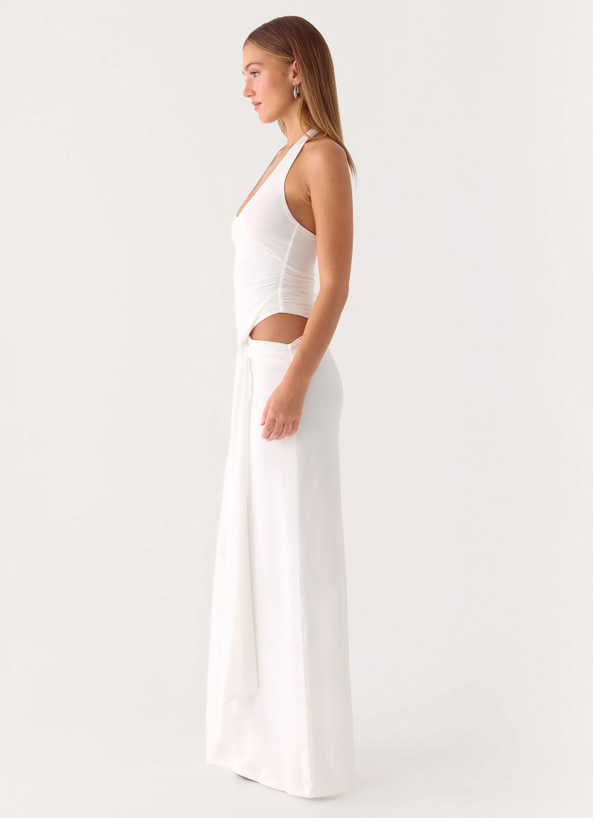 Karise Maxi Dress - White - Image 6
