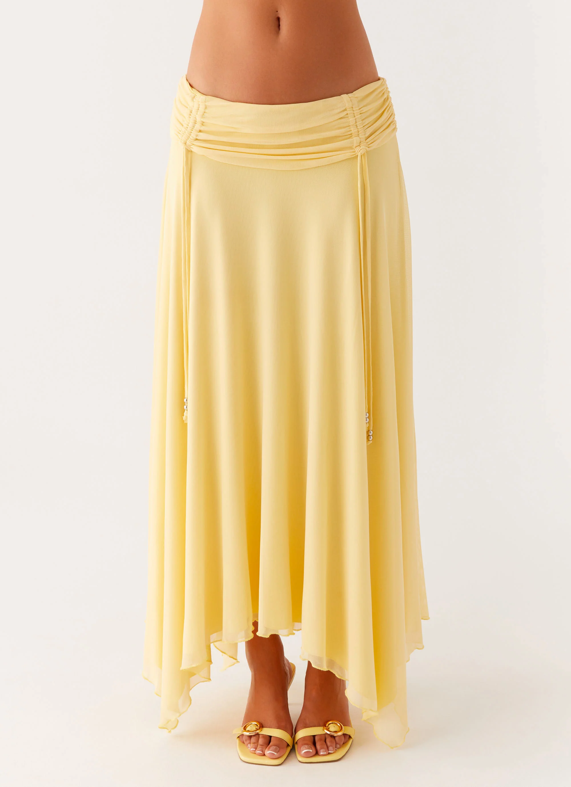 Kirrabilli Midi Skirt - Yellow - Image 7