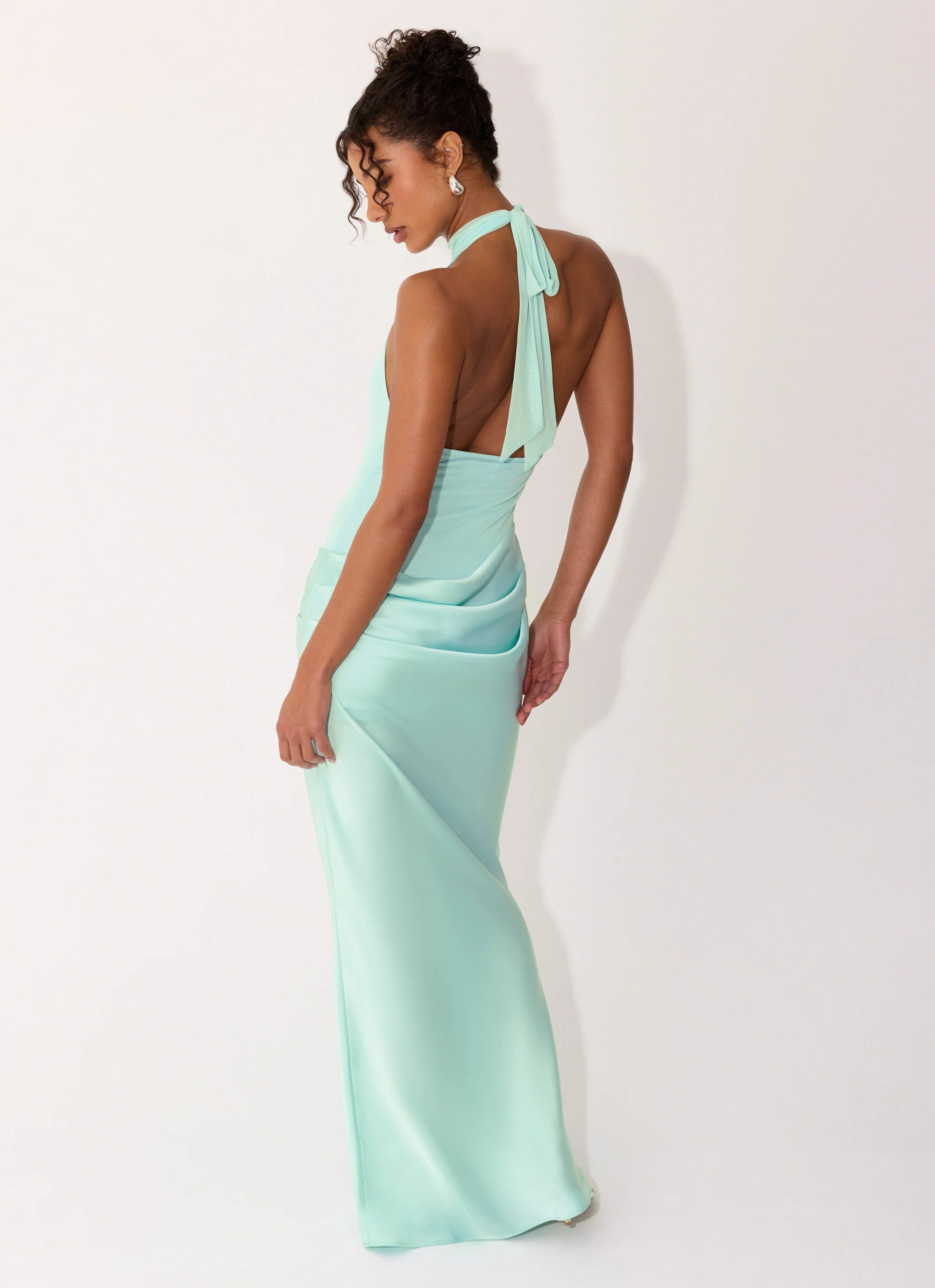 Kiyah Maxi Dress - Mint - Image 7