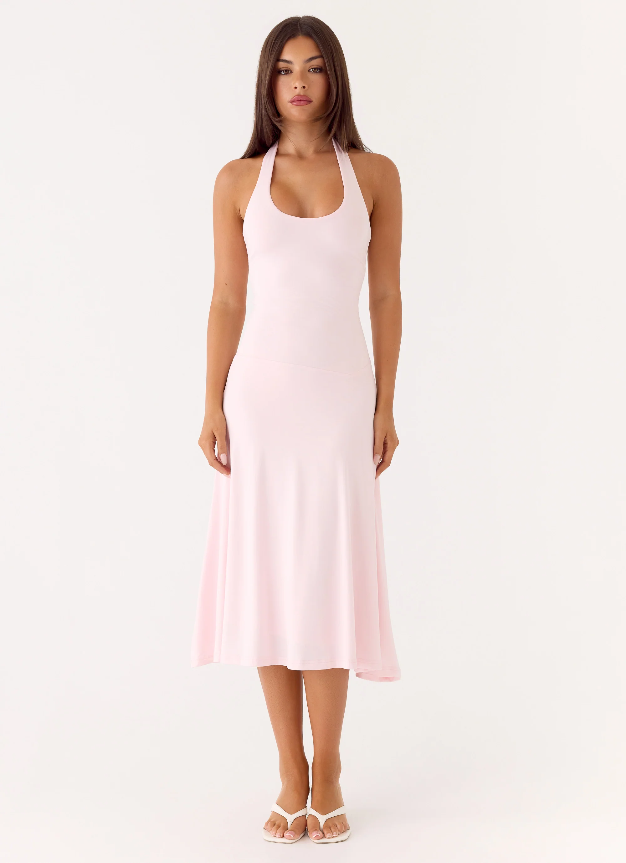 Klyne Midi Dress - Pink - Image 6