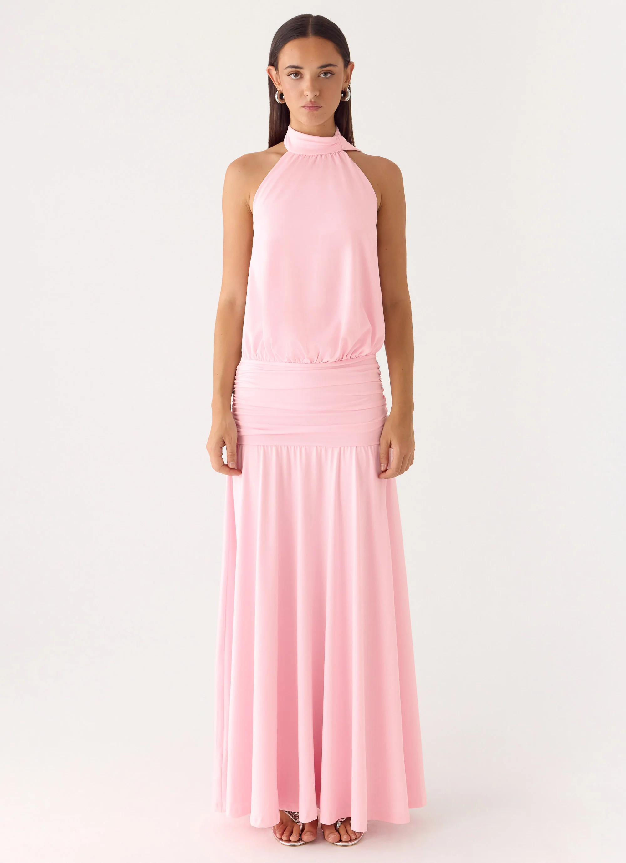 Last Forever Maxi Dress - Baby Pink - Image 4