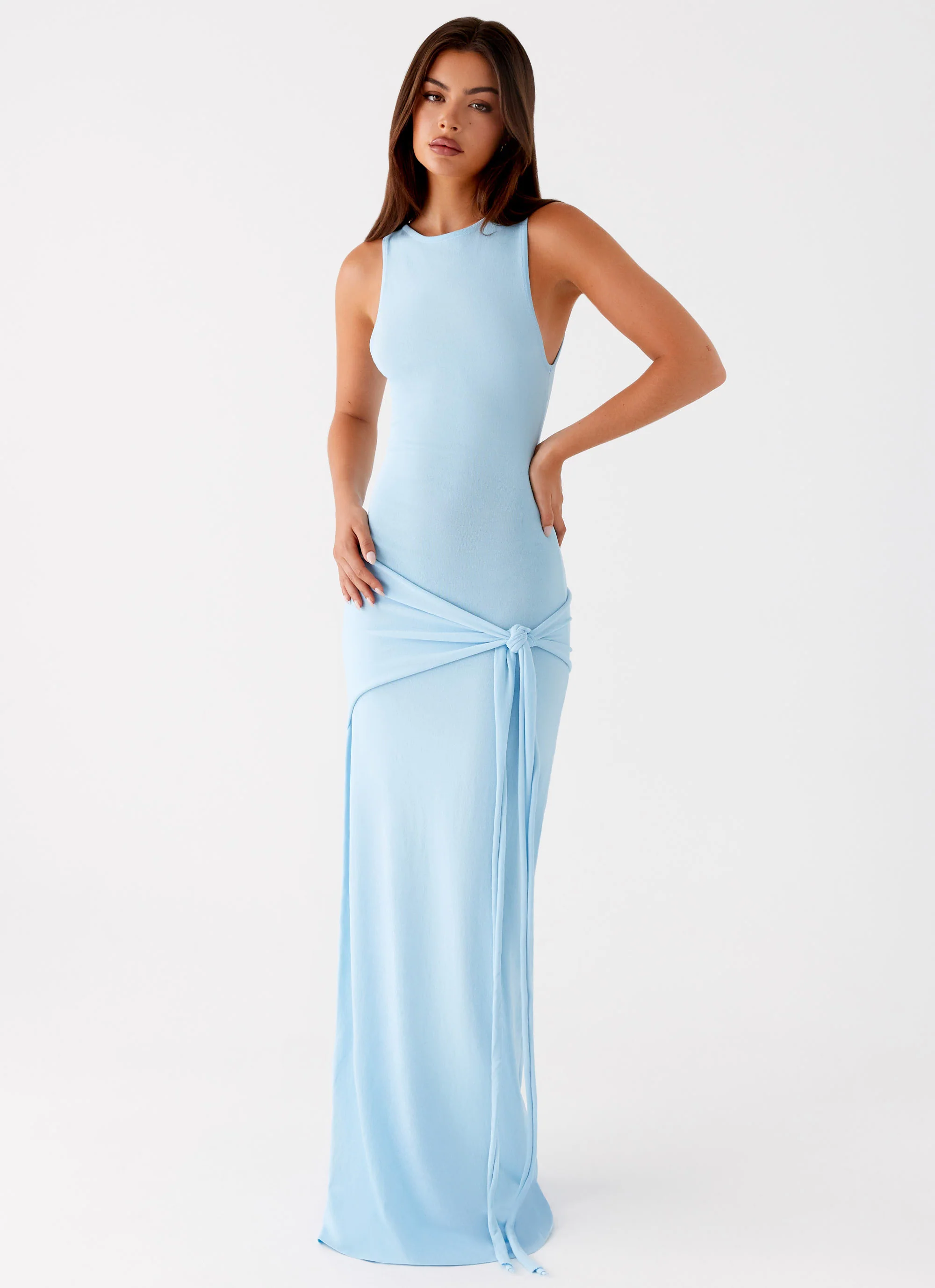 Leona Maxi Dress - Turquoise - Image 4
