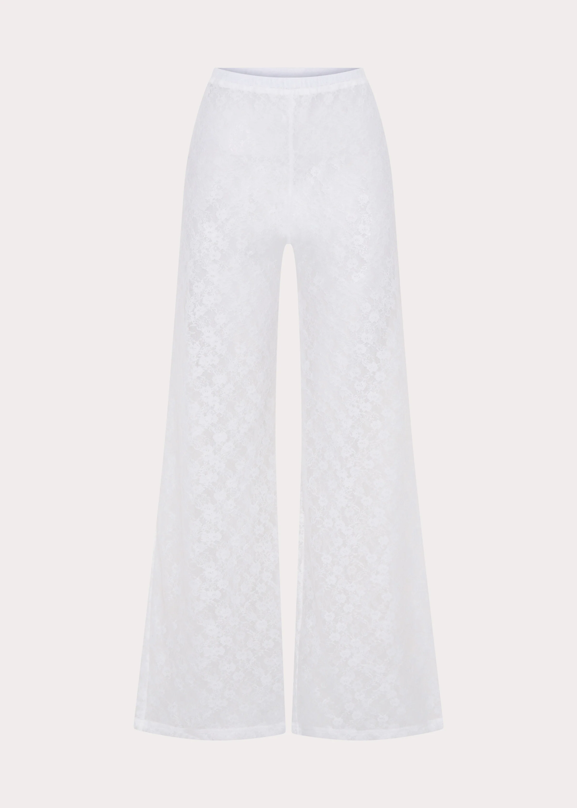Matcha Lace Pants - White - Image 8