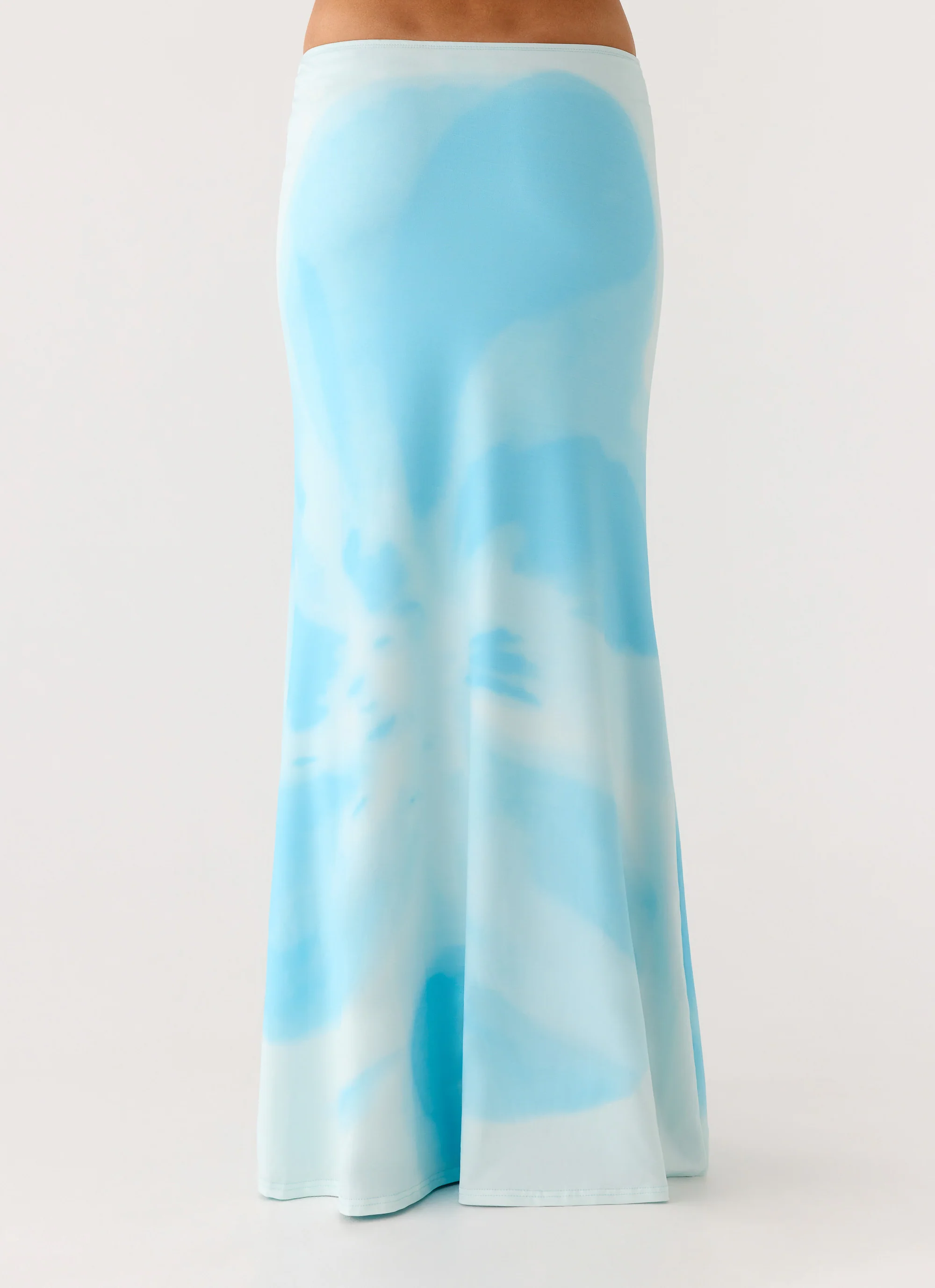 Moka Maxi Skirt - Blooming Blue - Image 3