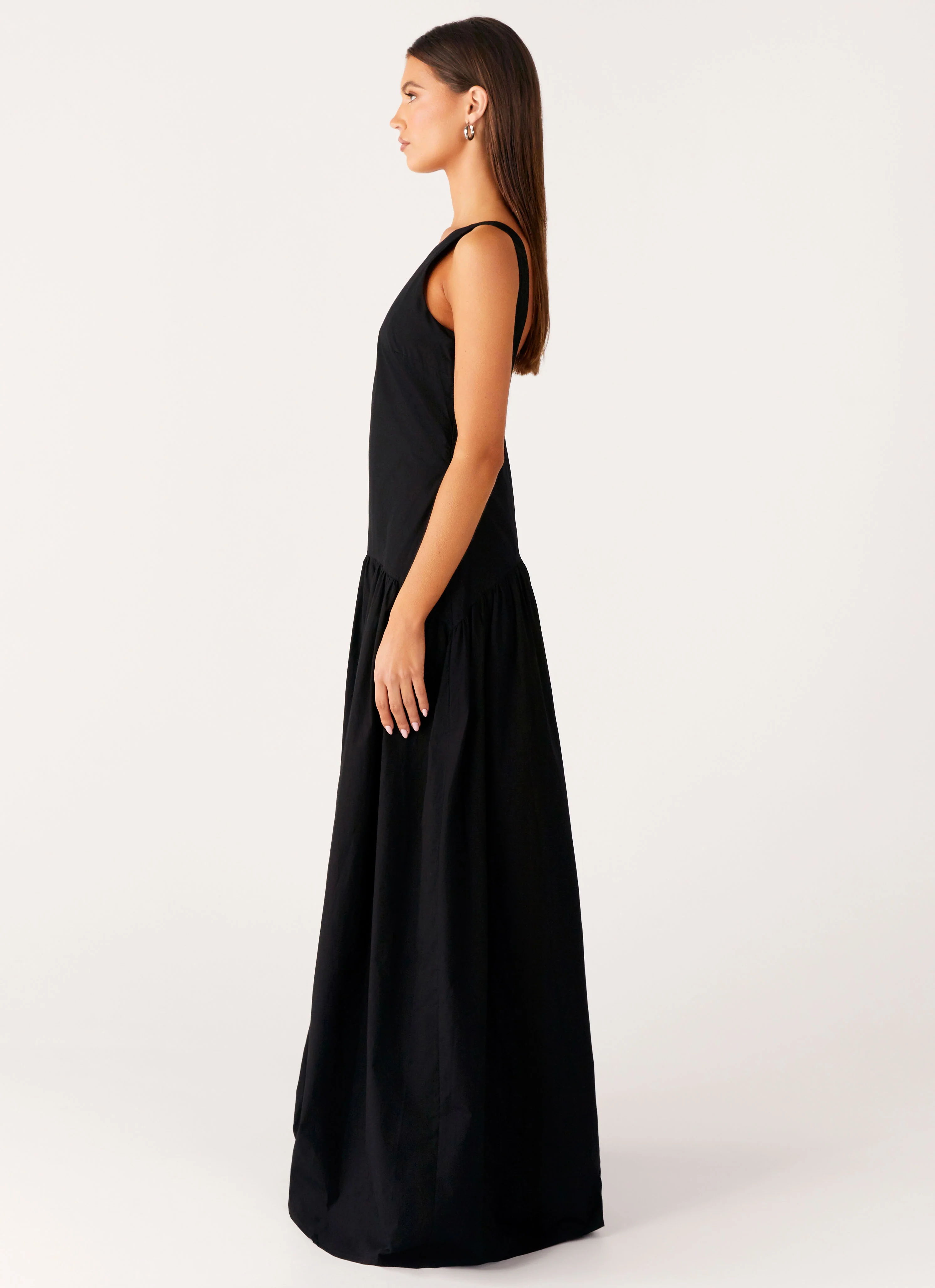 Morena Maxi Dress - Black - Image 3