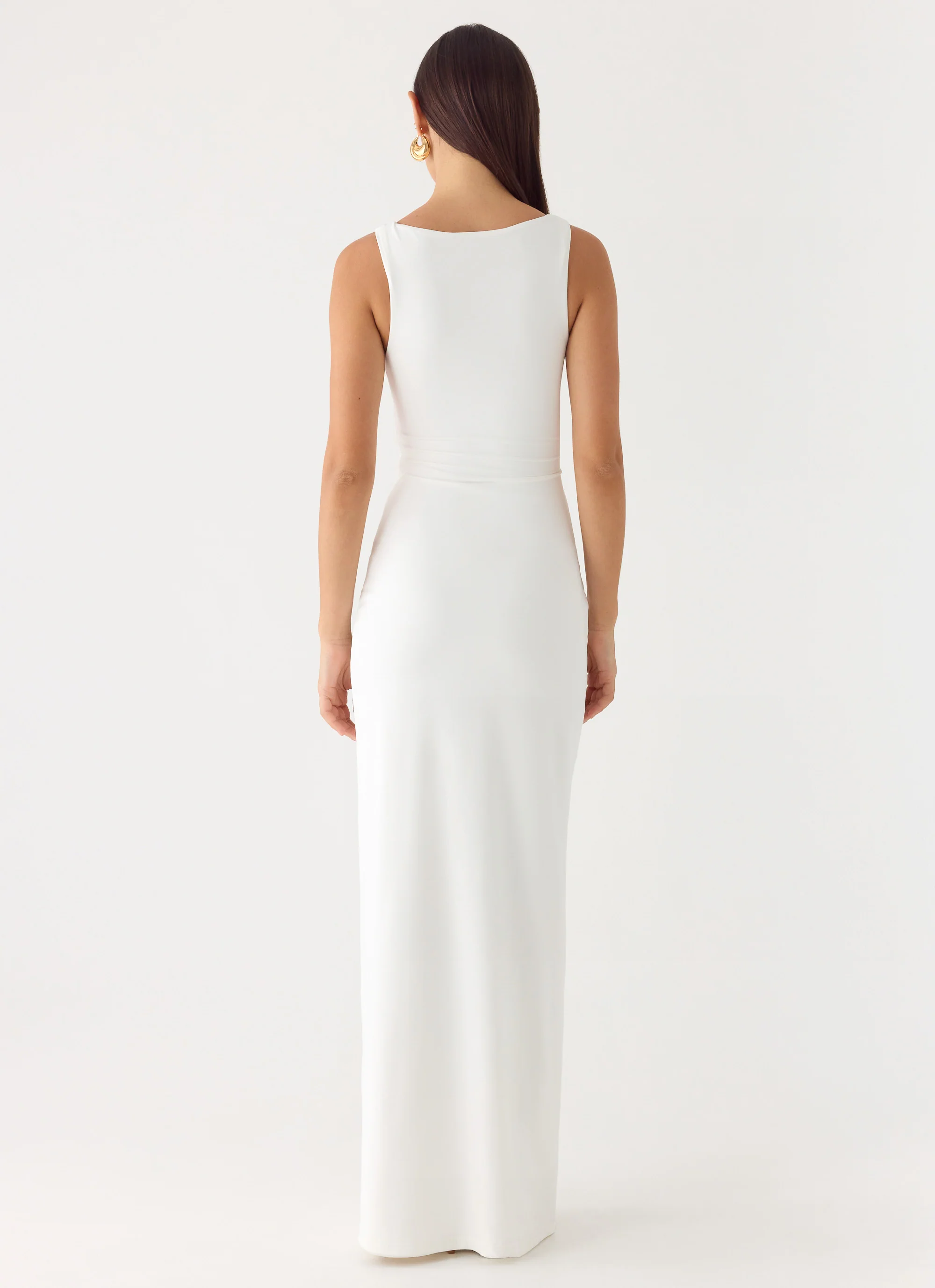 Nerine Maxi Dress - White - Image 3
