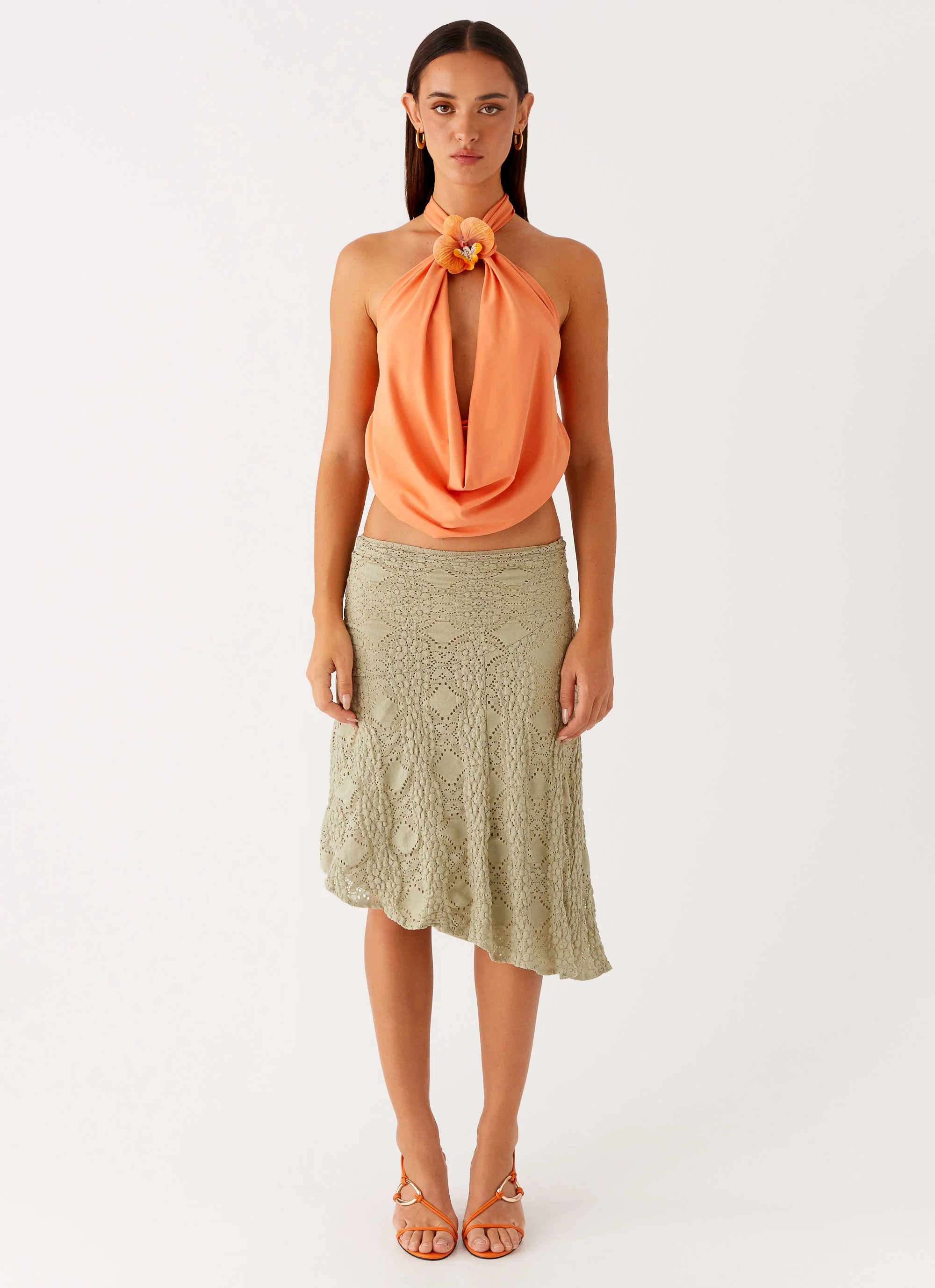 Paradisa Top - Orange - Image 6