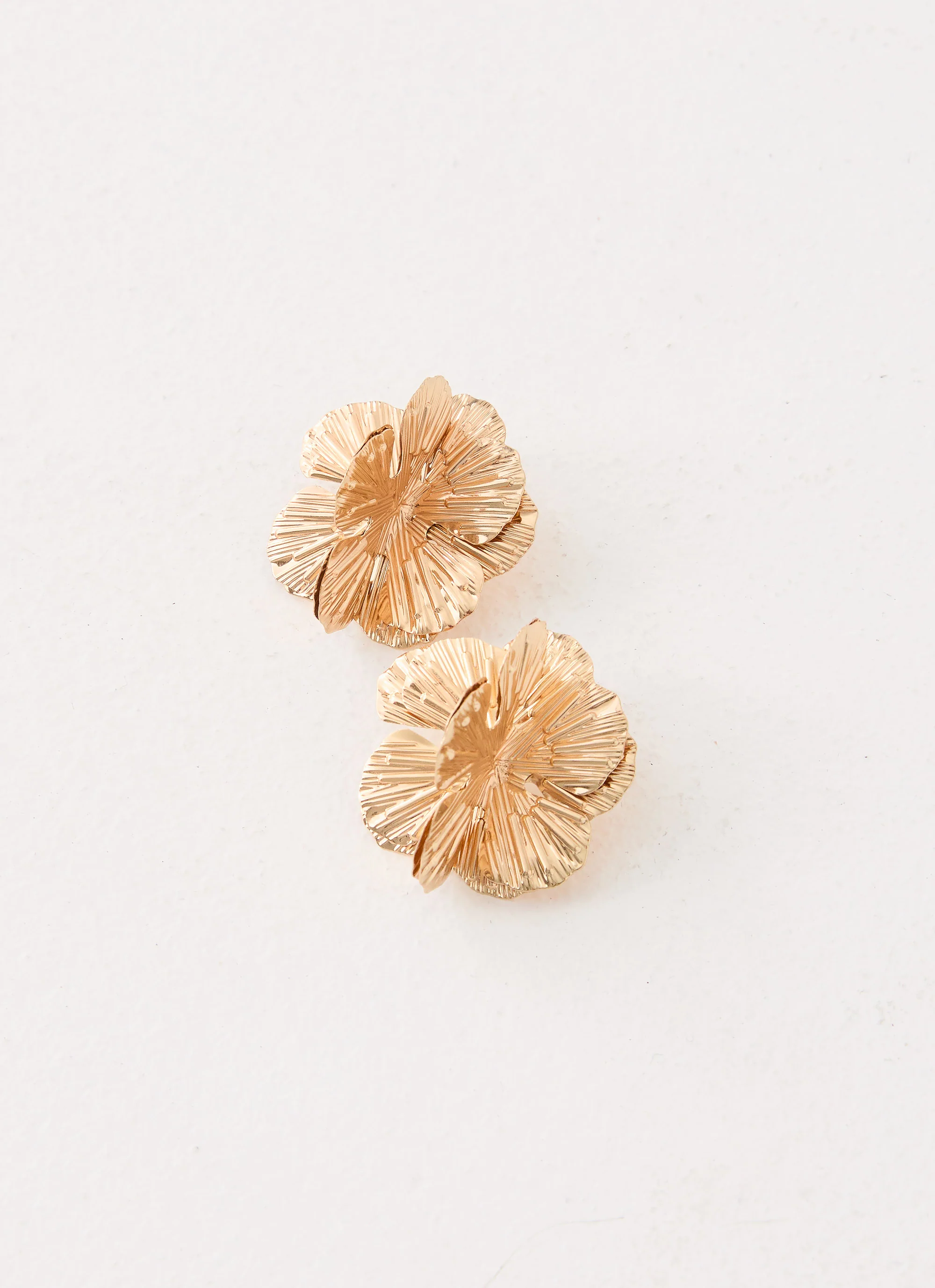 Peachy Dream Earrings - Gold - Image 4