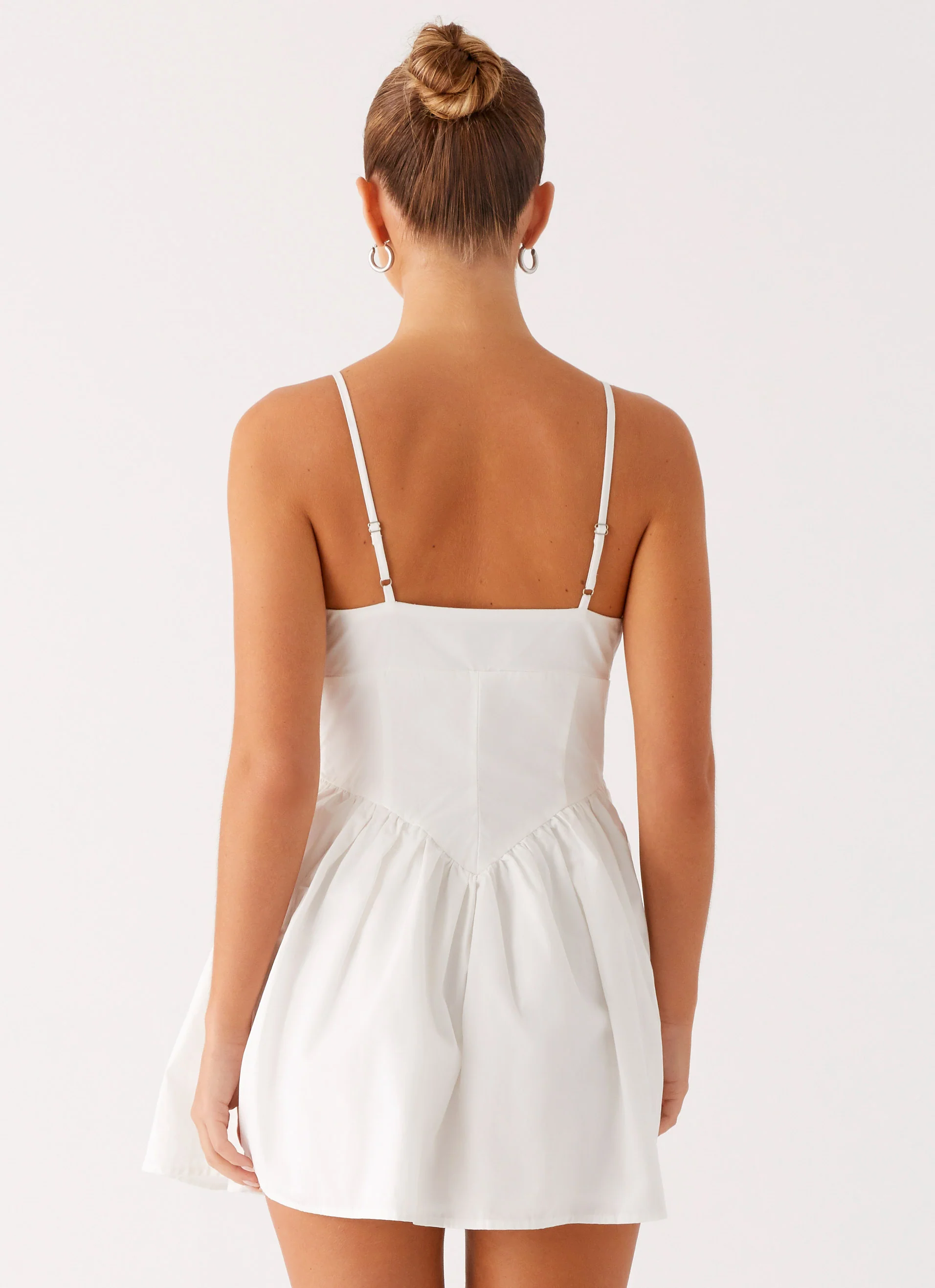 Phillipa Mini Dress - White - Image 4