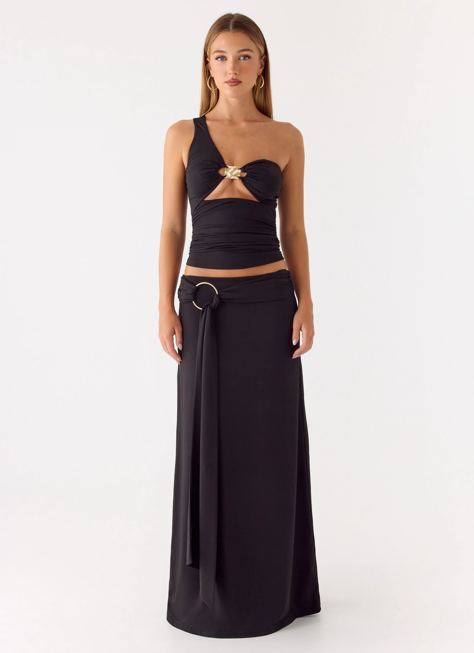 Ravi Maxi Skirt - Black - Image 6