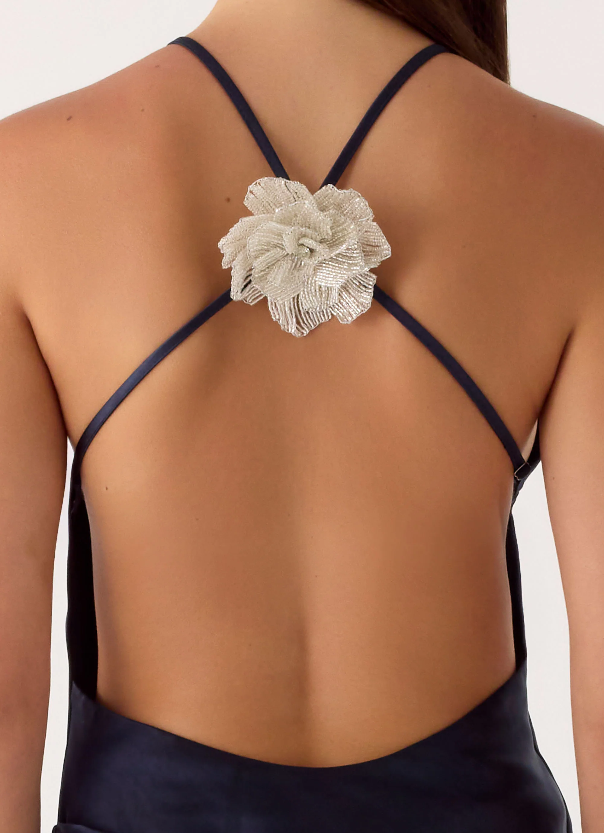 Rhia Mini Dress - Navy - Image 6