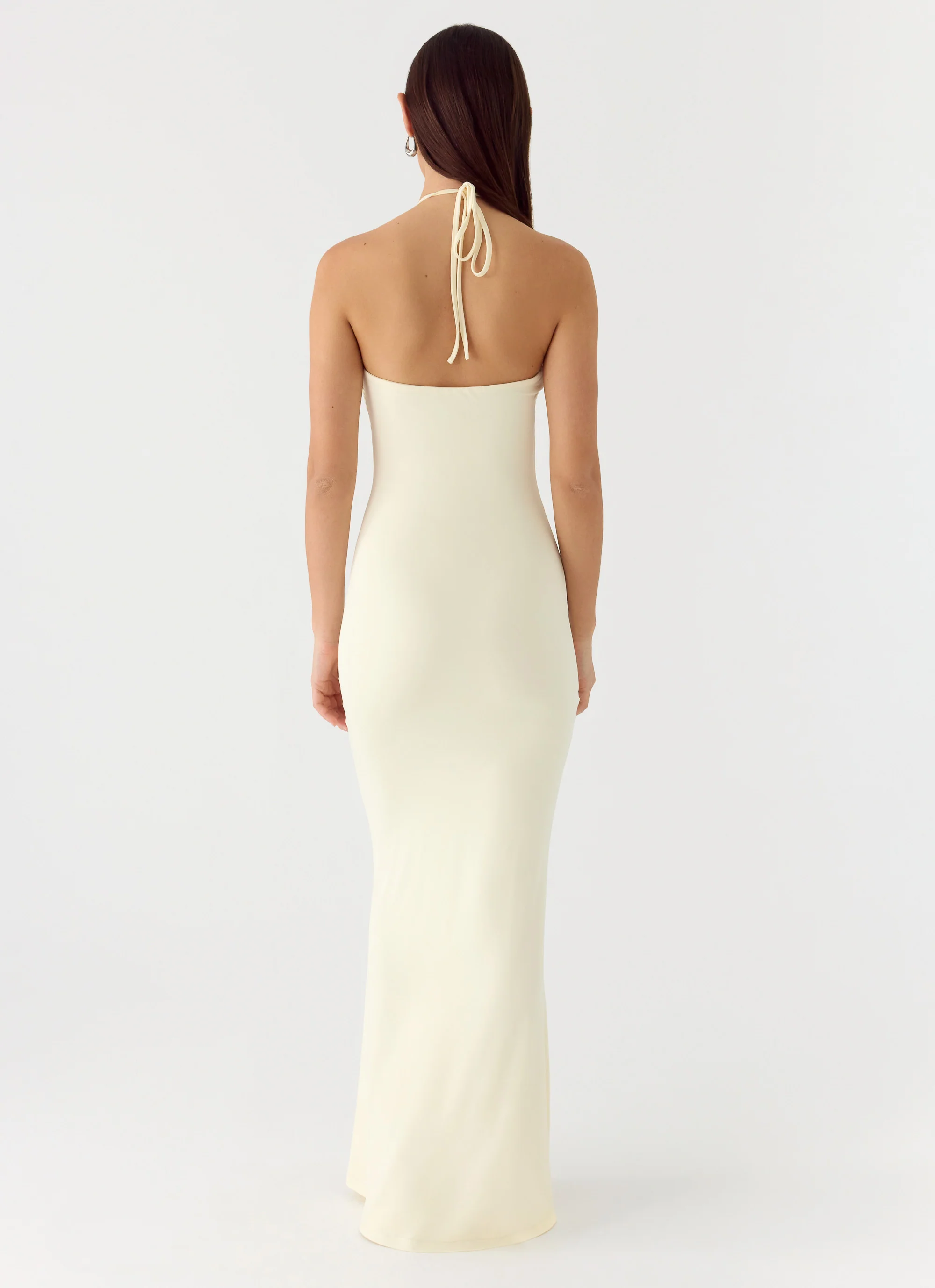 Right Hand Girl Maxi Dress - Lemon Yellow - Image 3
