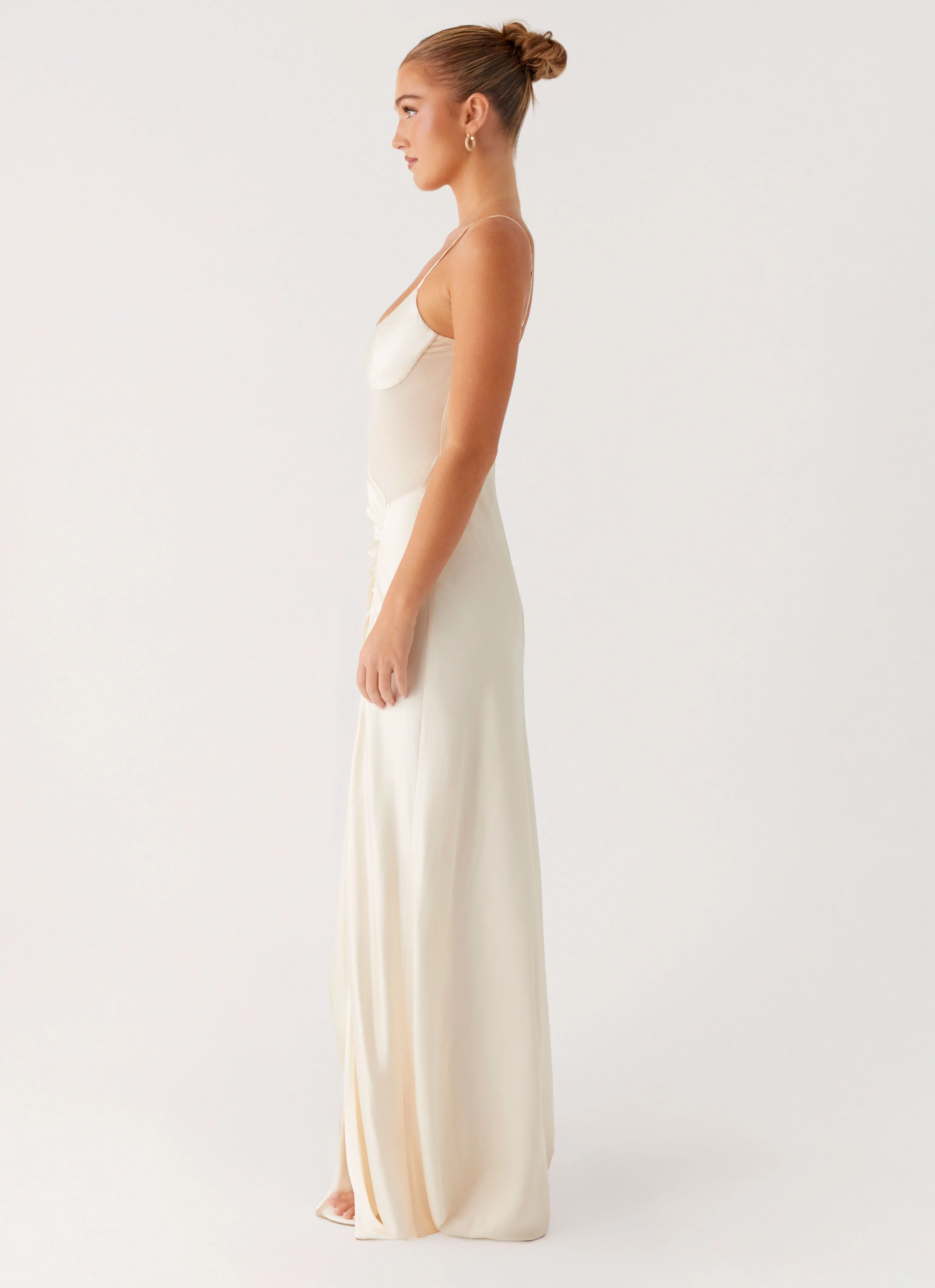 Rising Sun Maxi Dress - Off White - Image 3
