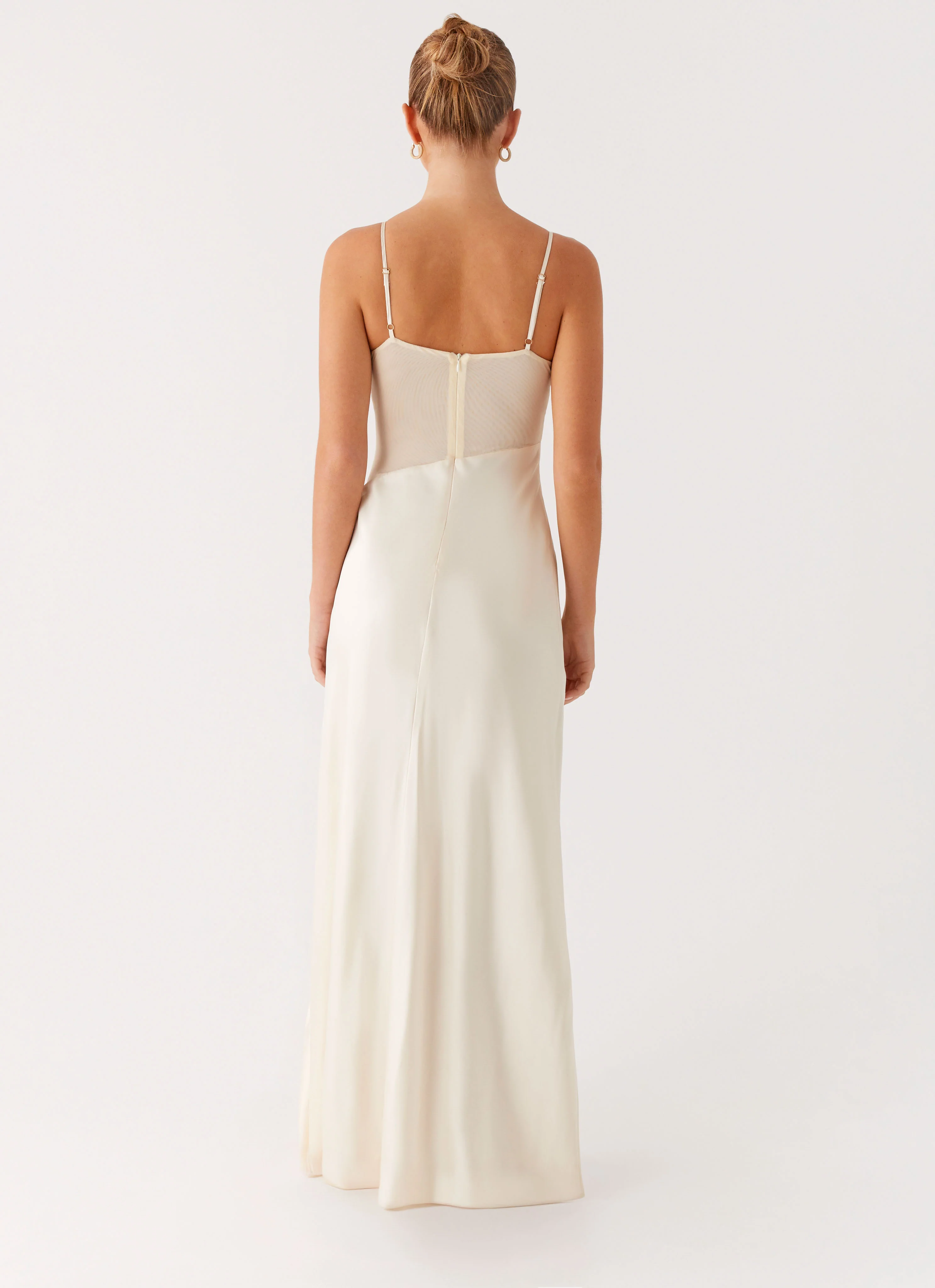Rising Sun Maxi Dress - Off White - Image 4