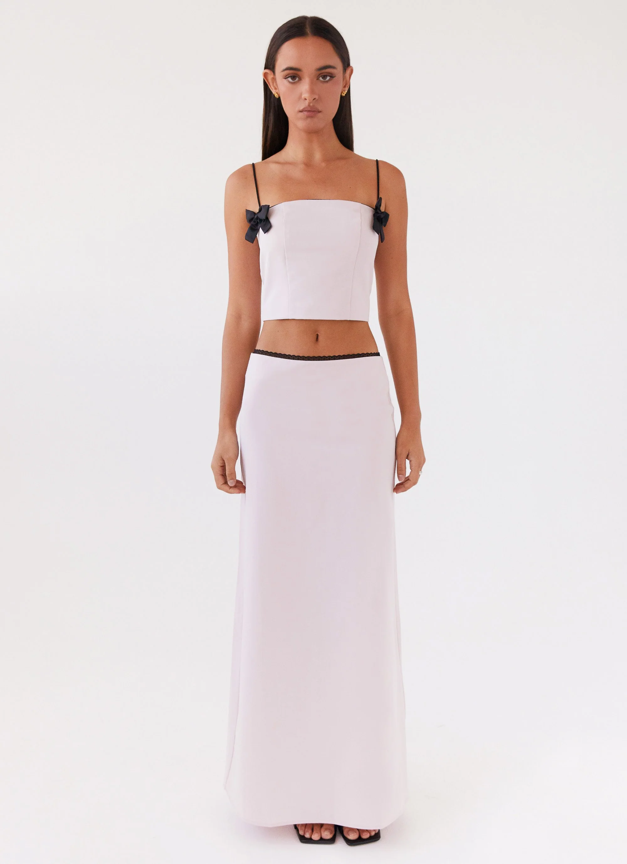 Rushing Back Crop Top - Mauve - Image 4